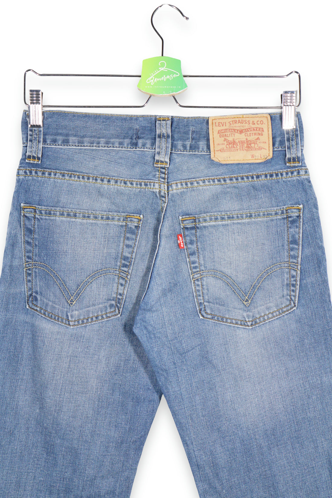 Levi's – blugi – detaliu – second-hand premium