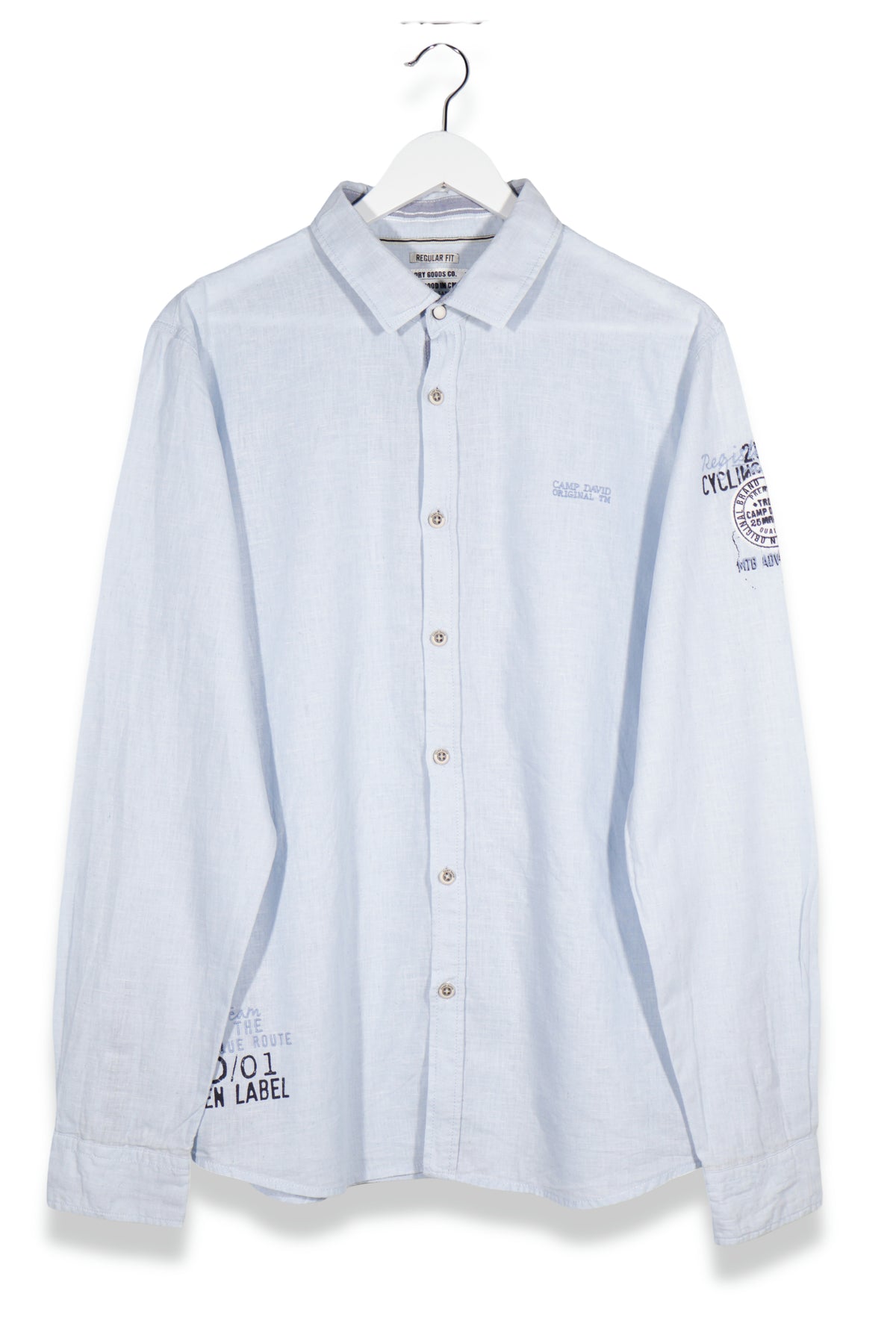 CAMP DAVID – cămașă – vedere din față – second-hand premium