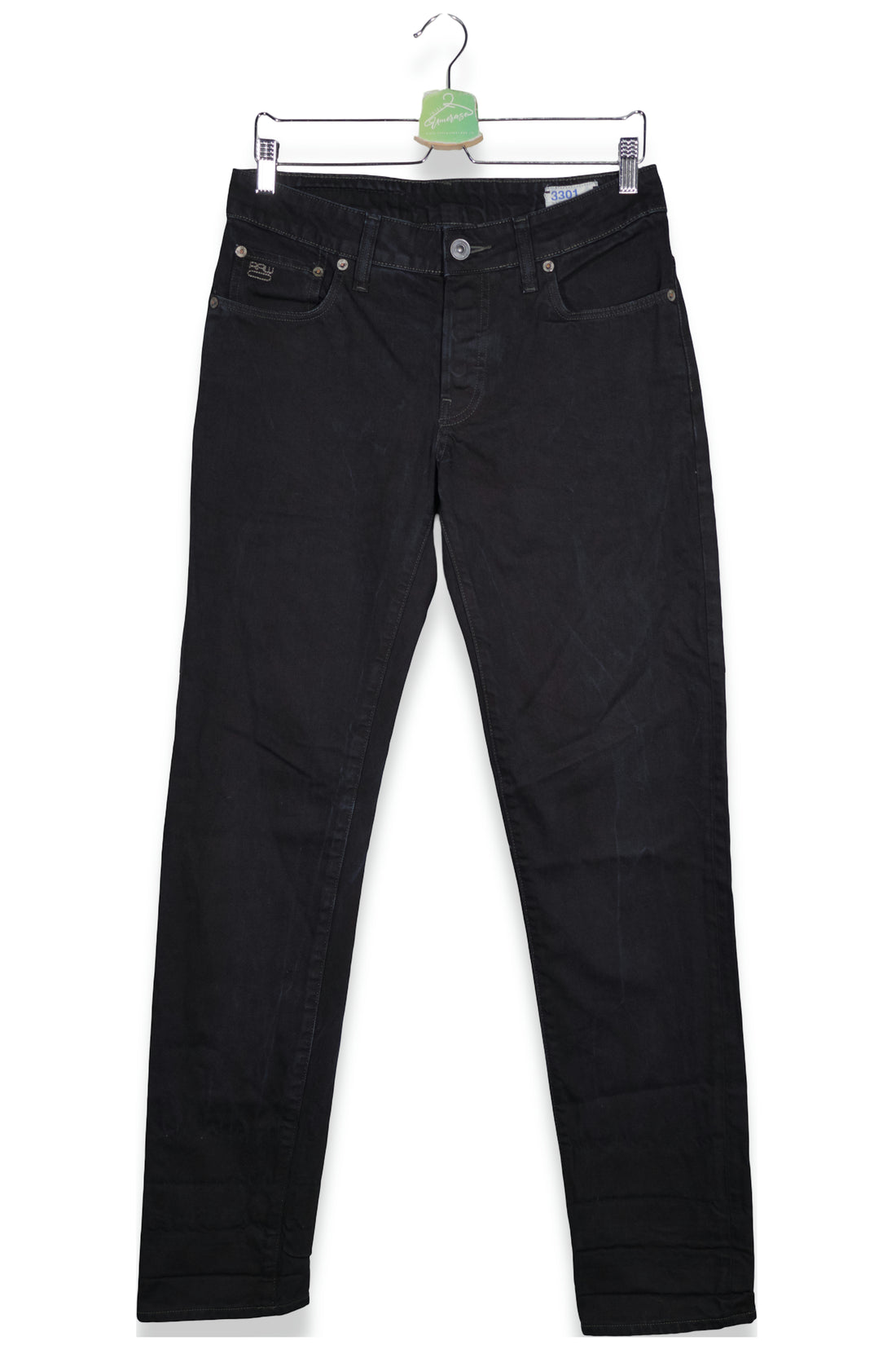 G-STAR RAW – blugi – vedere din față – second-hand premium