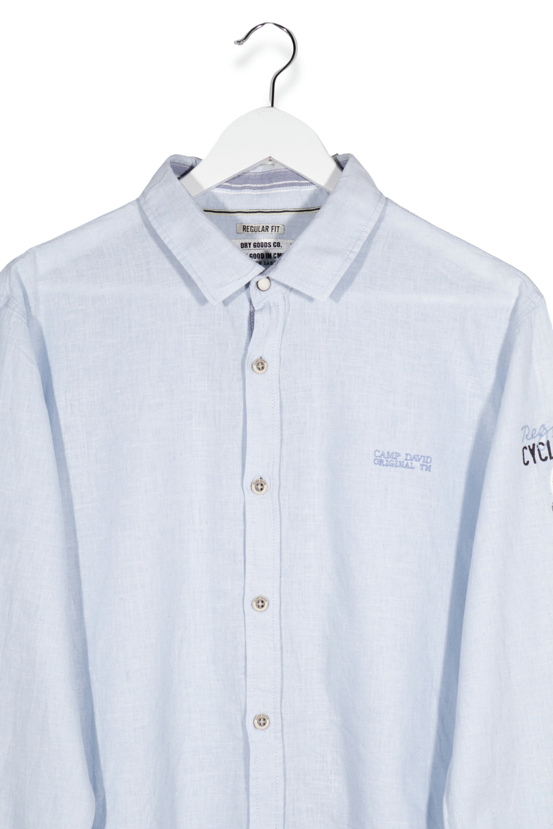 CAMP DAVID – cămașă – detaliu – second-hand premium