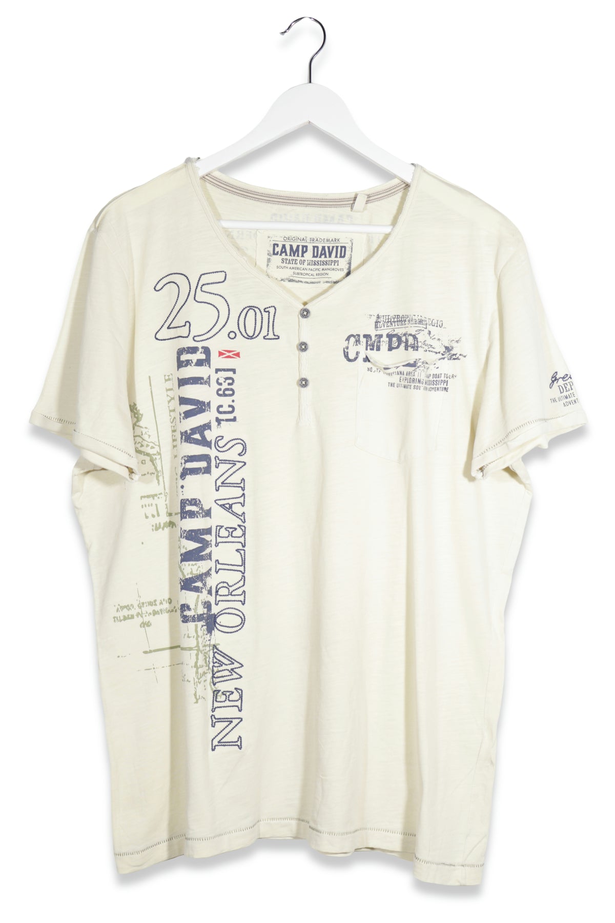 Camp David – tricou – vedere din față – second-hand premium