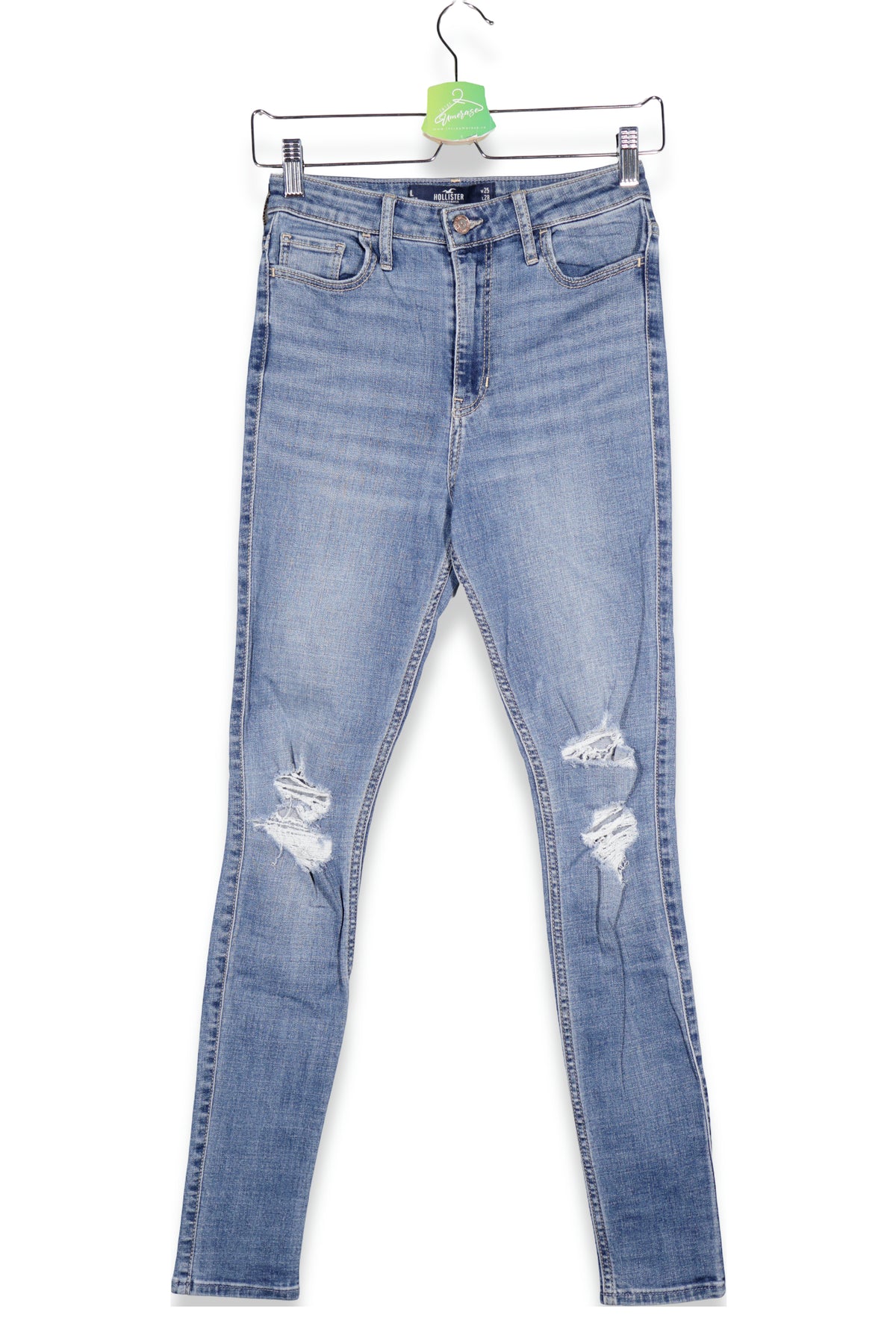 HOLLISTER – blugi – vedere din față – second-hand premium