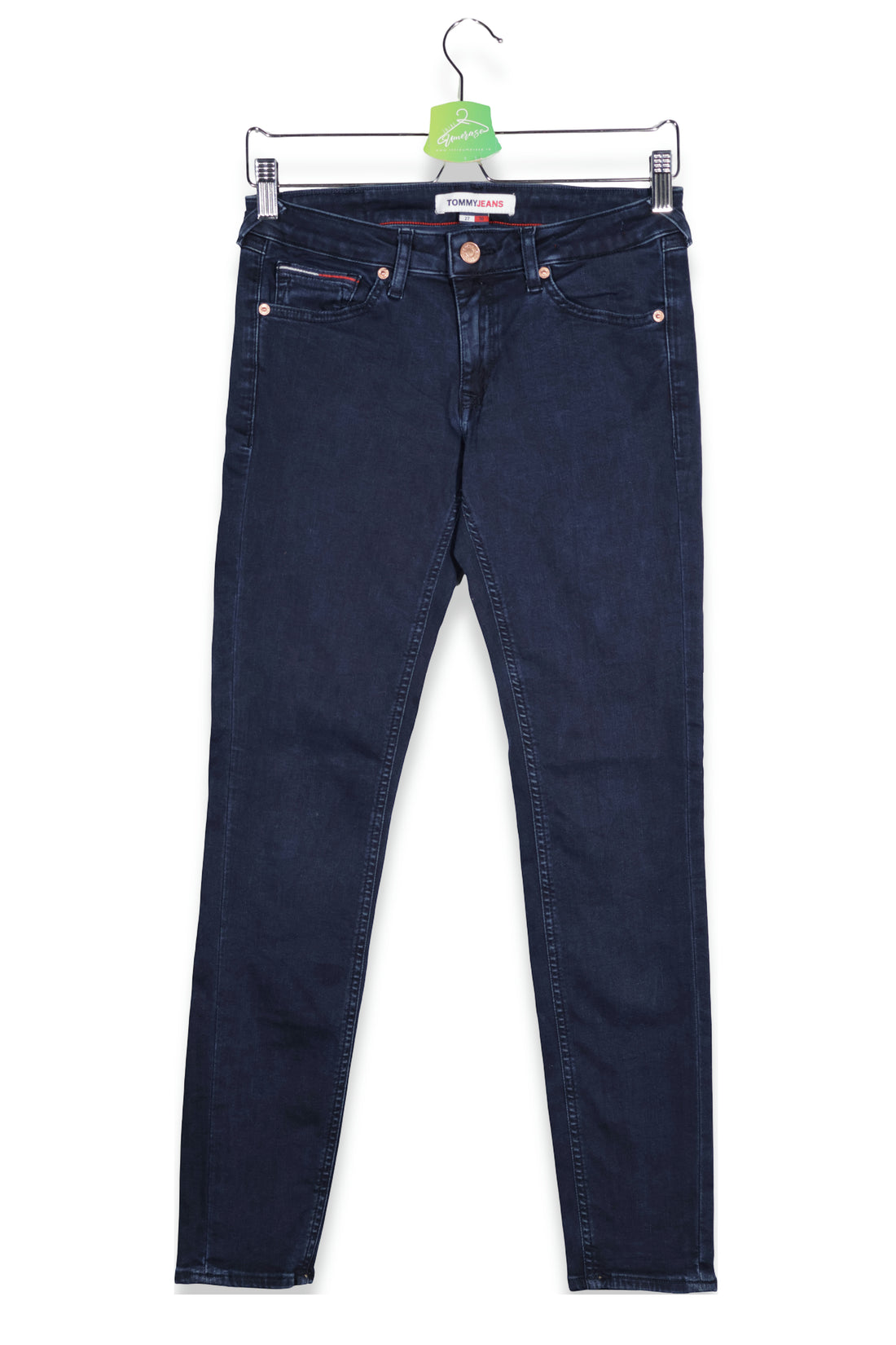 TOMMY JEANS – blugi – vedere din față – second-hand premium