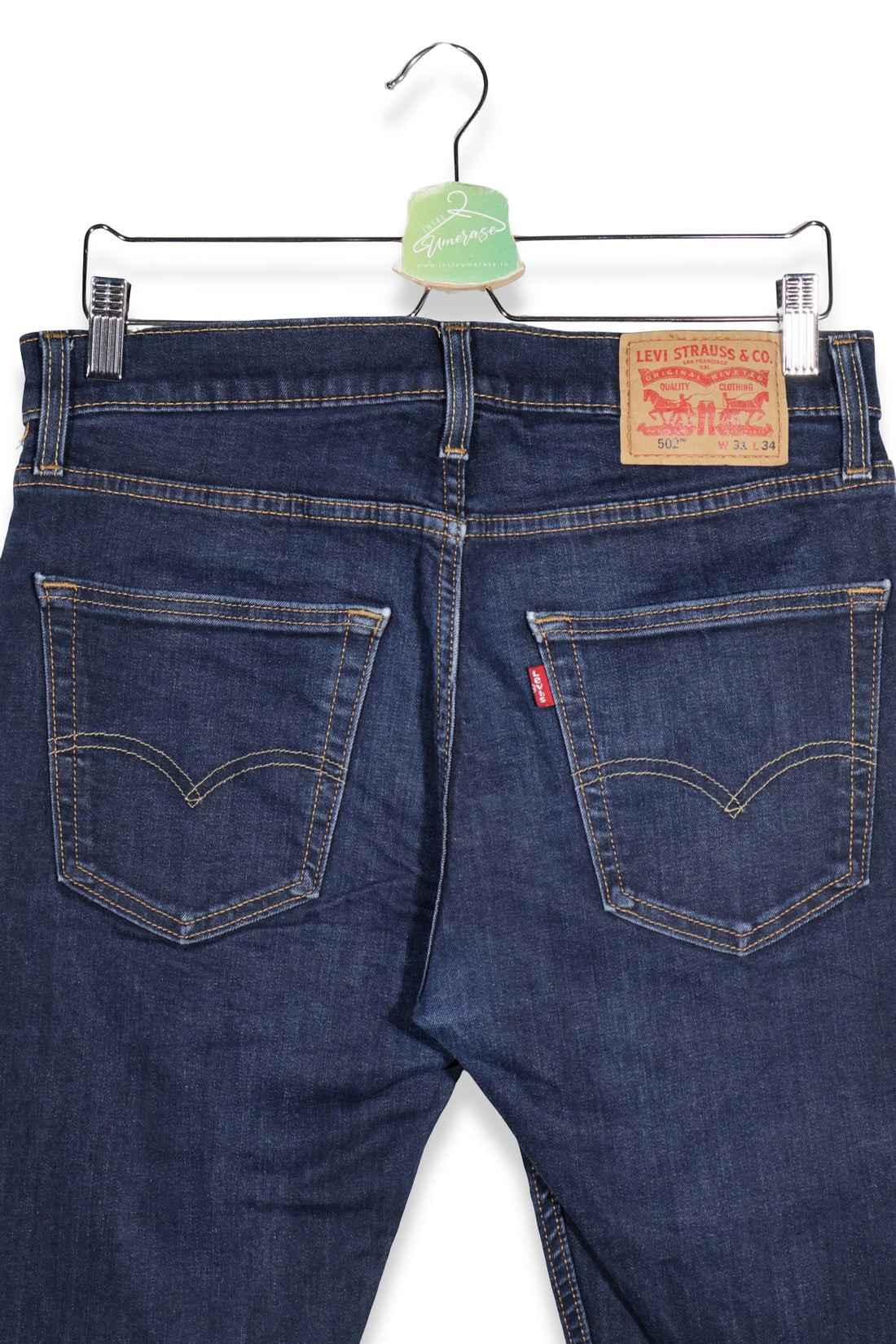 LEVI'S – blugi – detaliu – second-hand premium