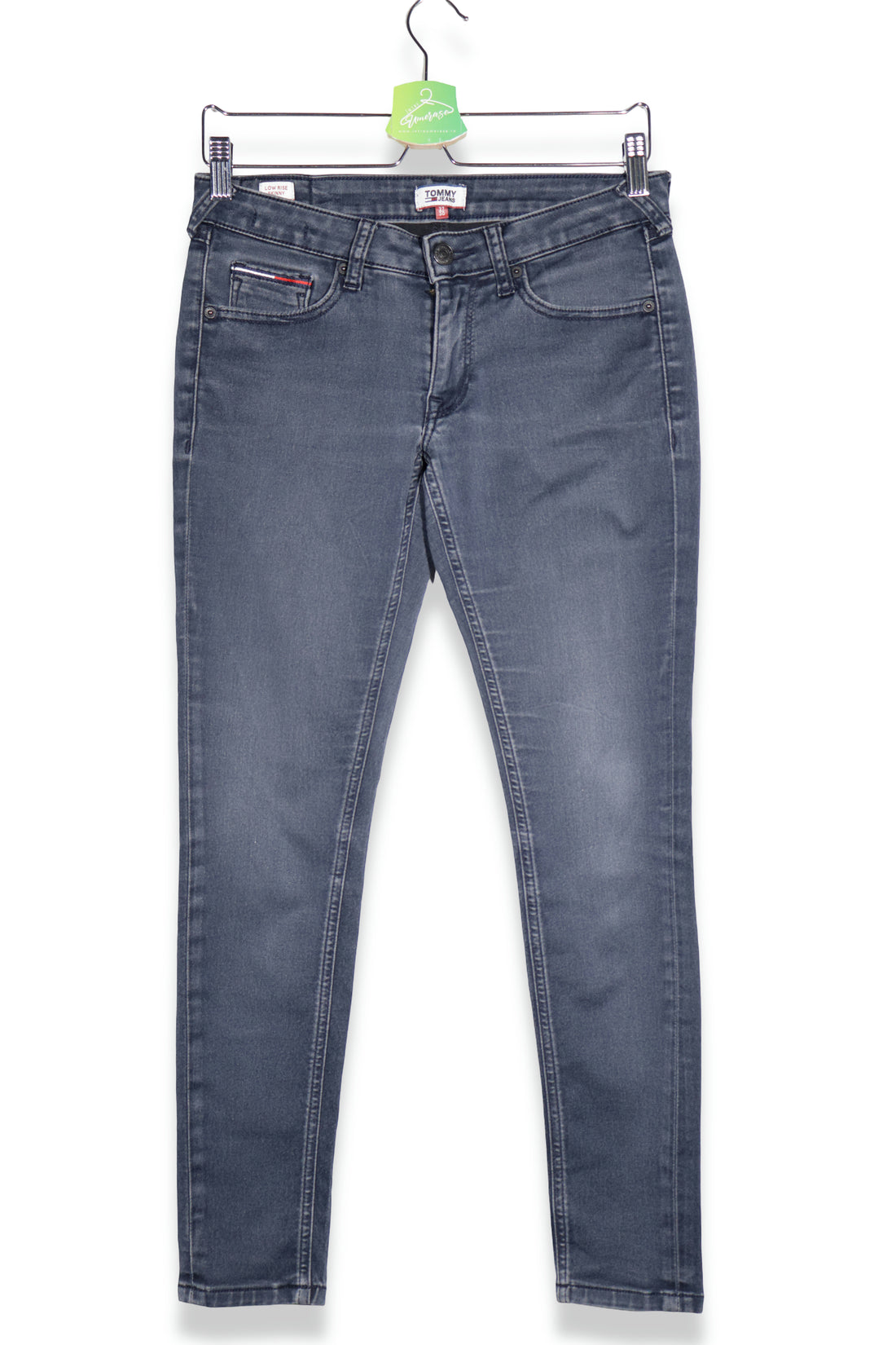 TOMMY JEANS – blugi – vedere din față – second-hand premium