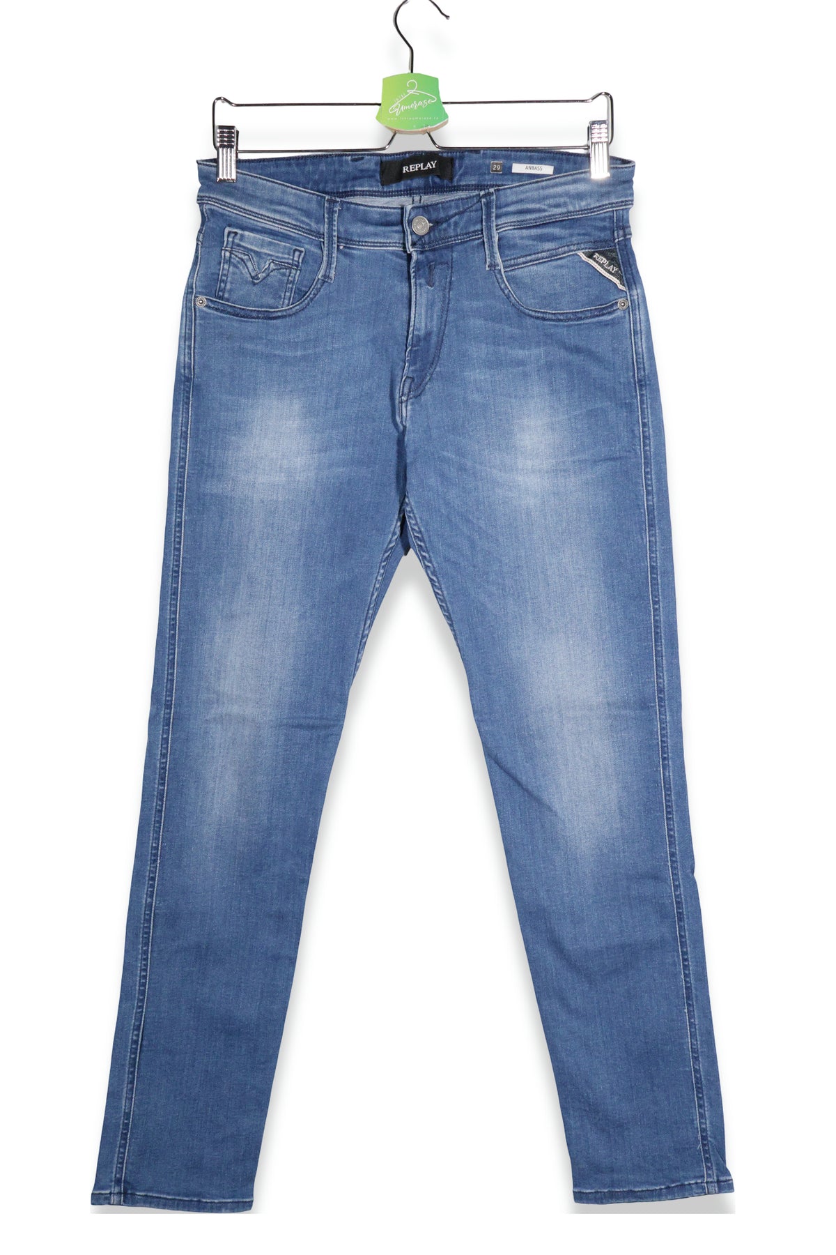 REPLAY – blugi – vedere din față – second-hand premium
