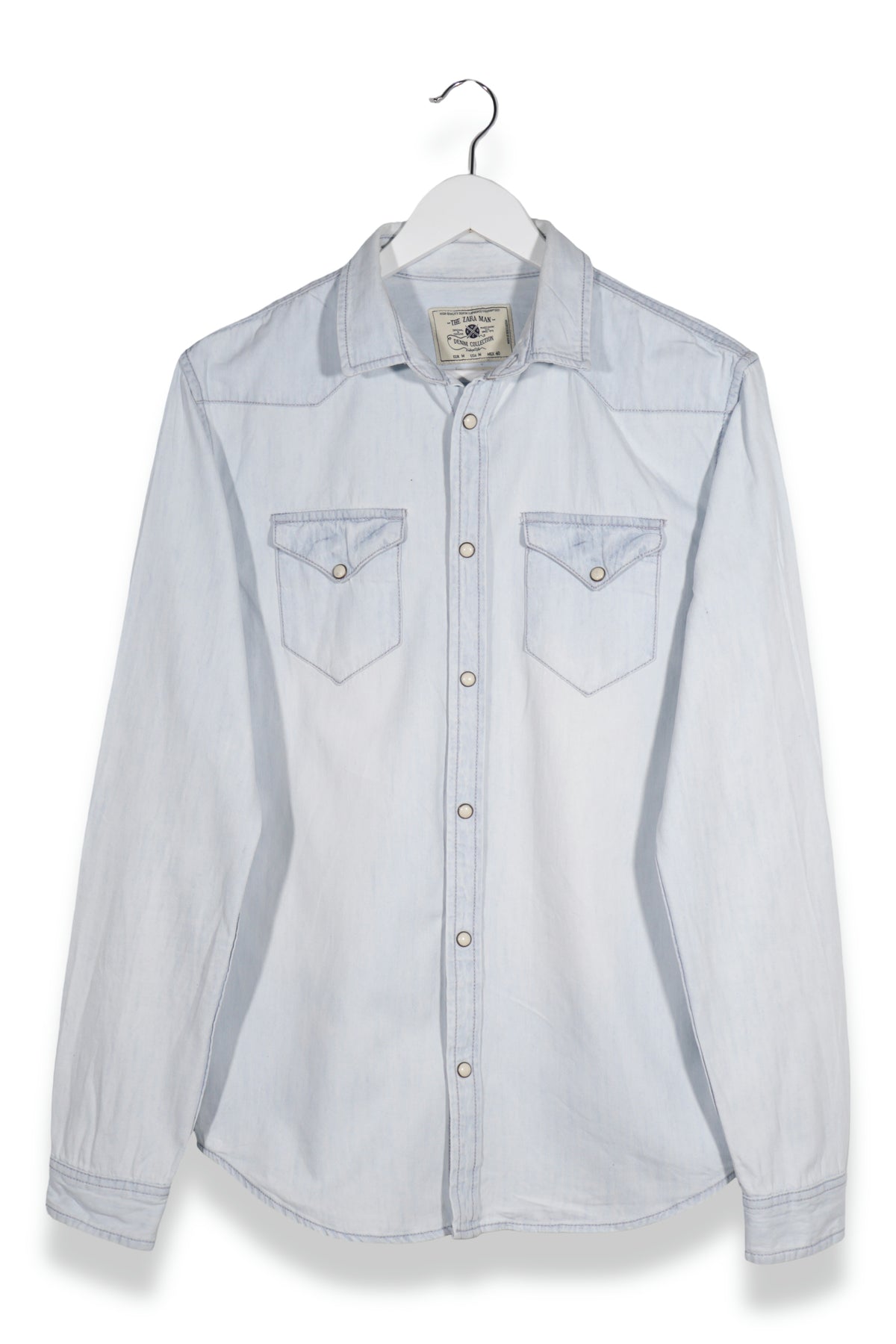 Zara – cămașă – vedere din față – second-hand premium