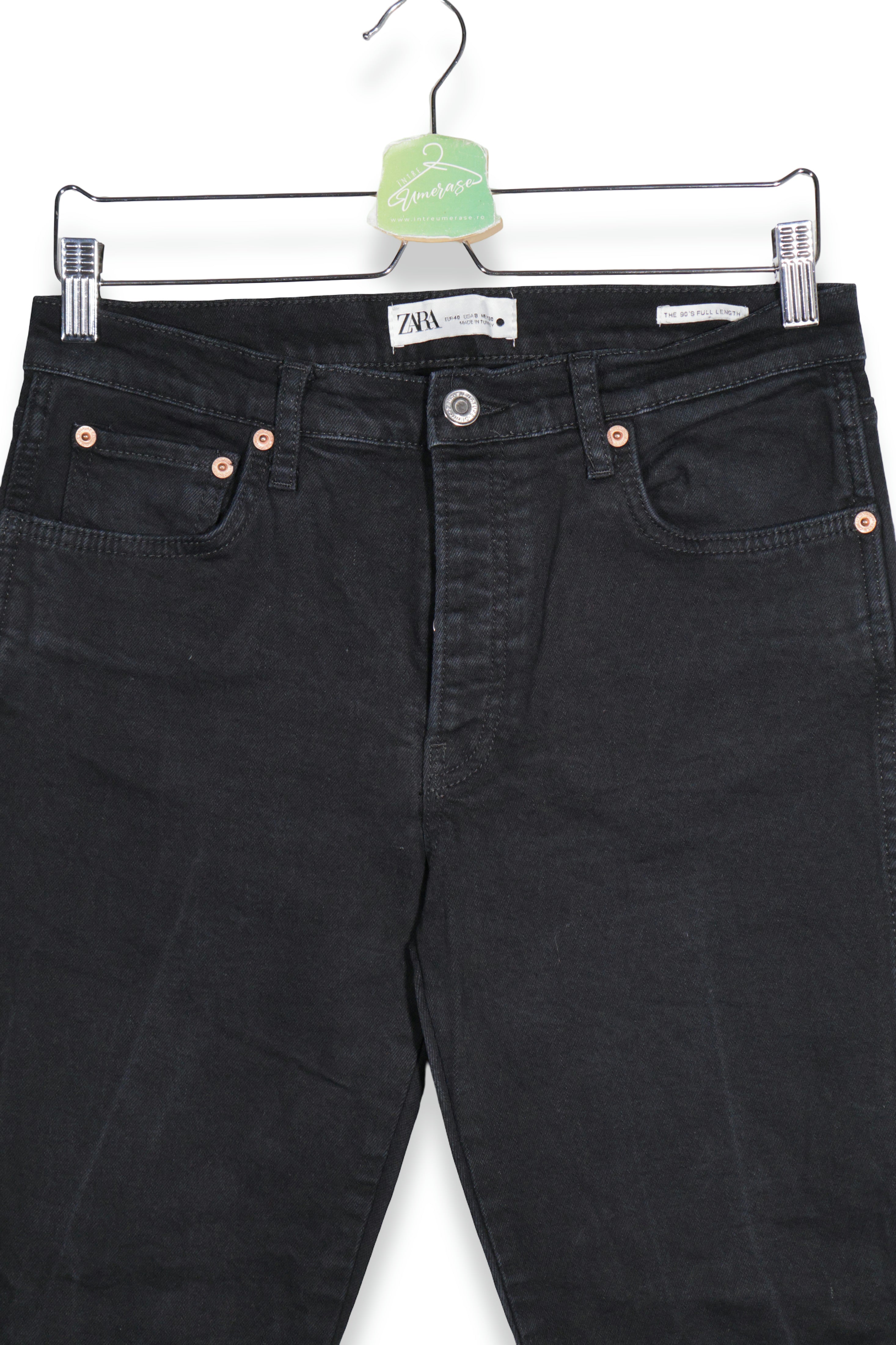 Zara – blugi – detaliu – second-hand premium