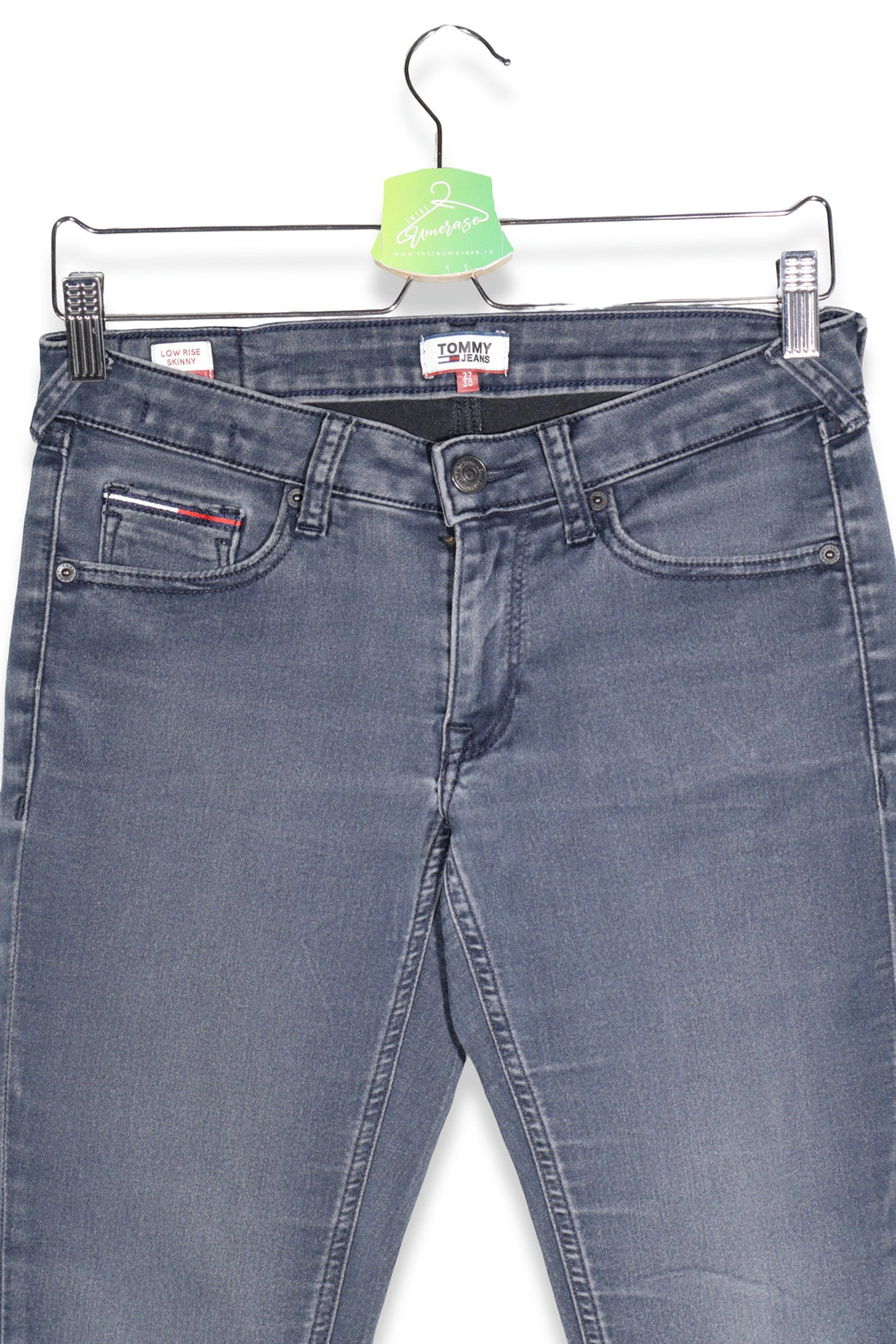 TOMMY JEANS – blugi – detaliu – second-hand premium