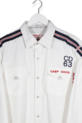 CAMP DAVID – cămașă – detaliu – second-hand premium