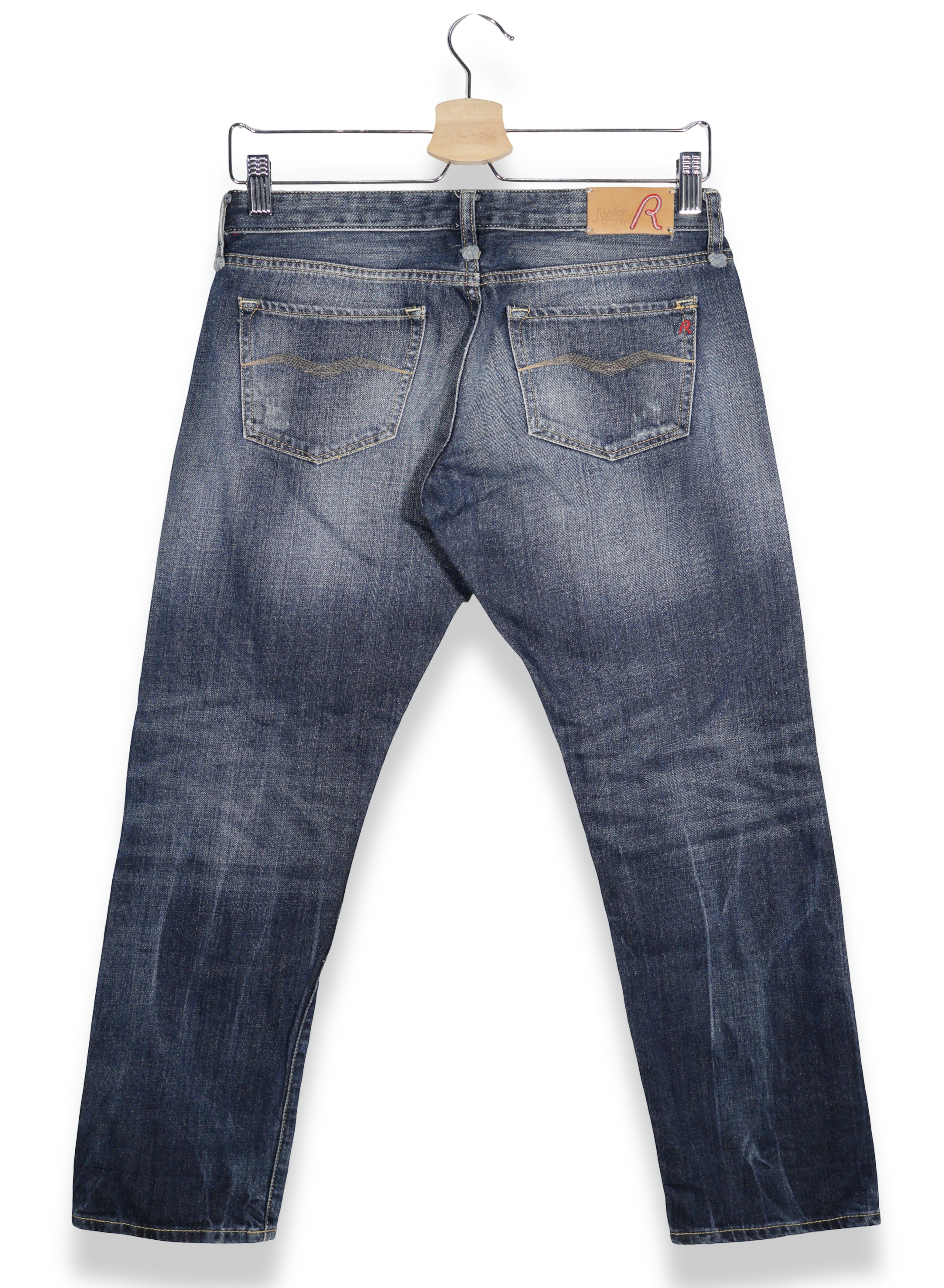 REPLAY – blugi – vedere din spate – second-hand premium