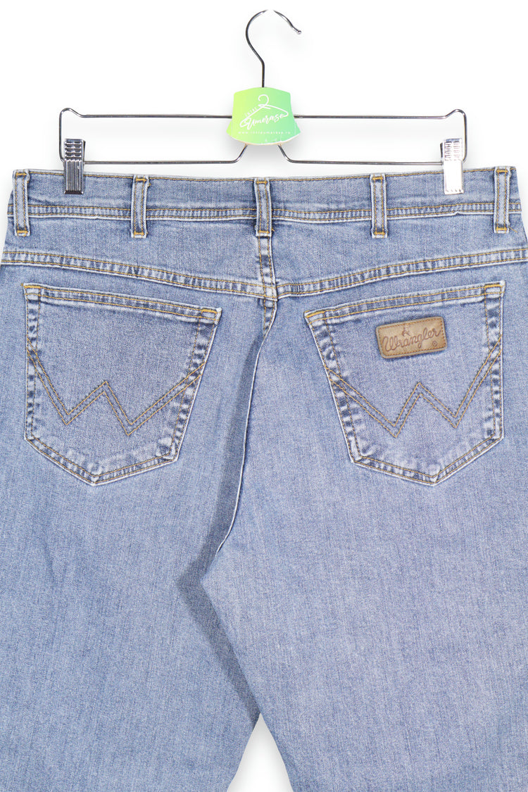 Wrangler – blugi – detaliu – second-hand premium