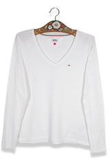 TOMMY JEANS – bluză – vedere din față – second-hand premium