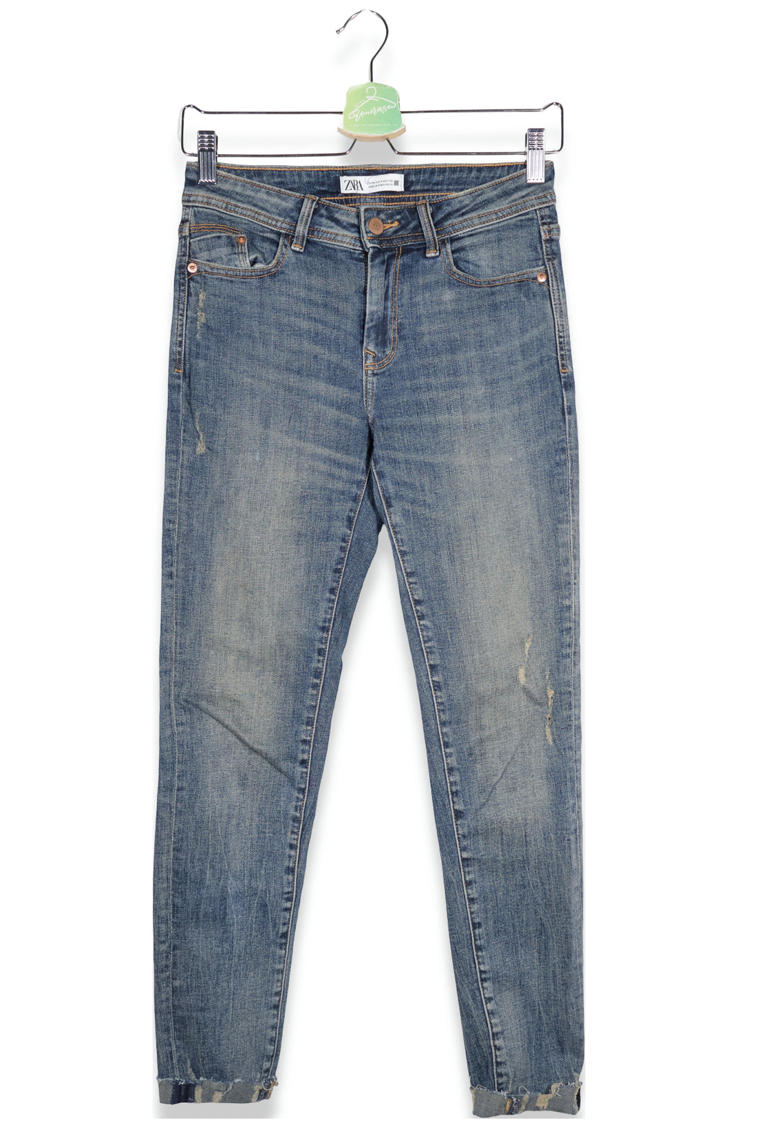 ZARA – blugi – vedere din față – second-hand premium