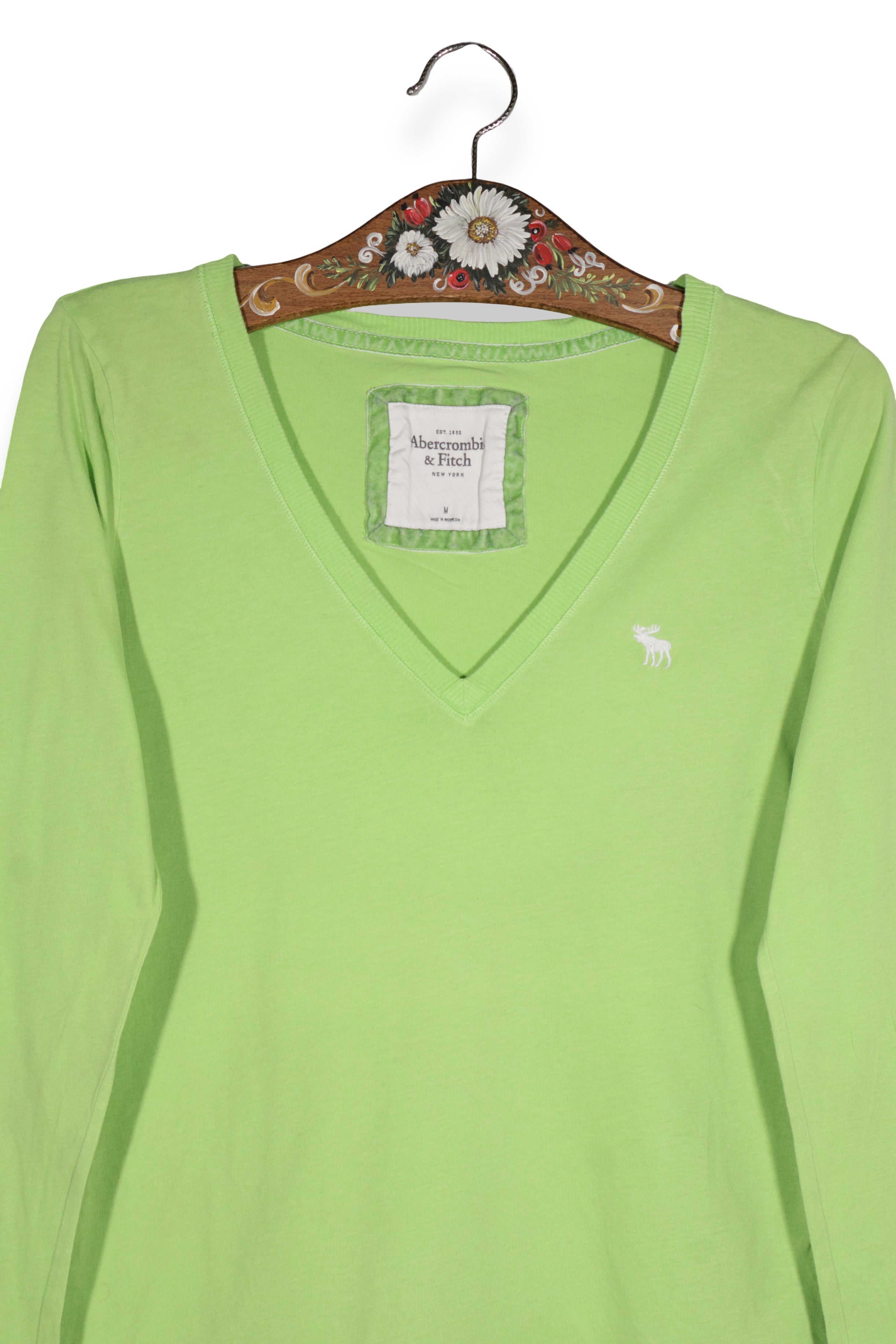 Abercrombie & Fitch – bluză – detaliu – second-hand premium
