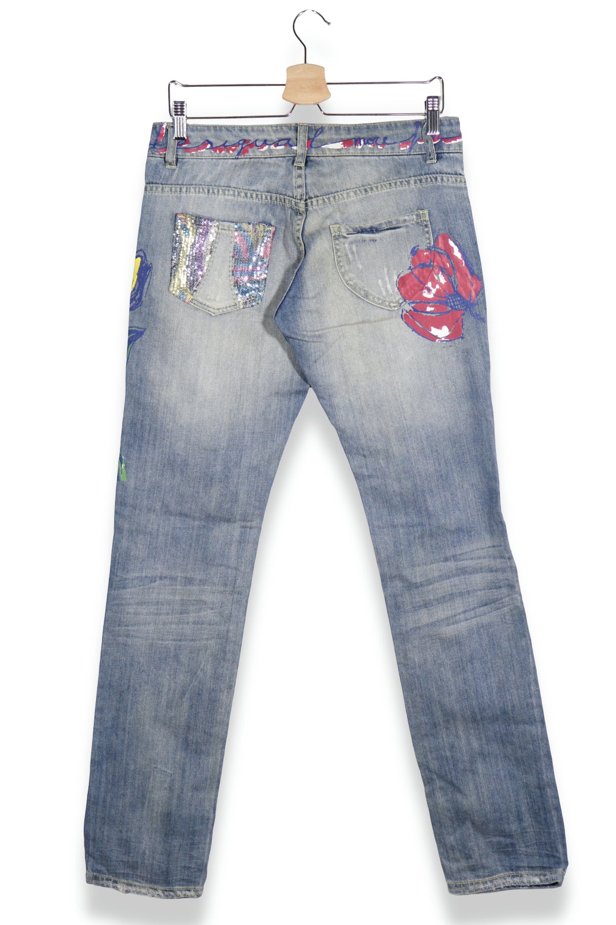 Desigual – blugi – vedere din spate – second-hand premium