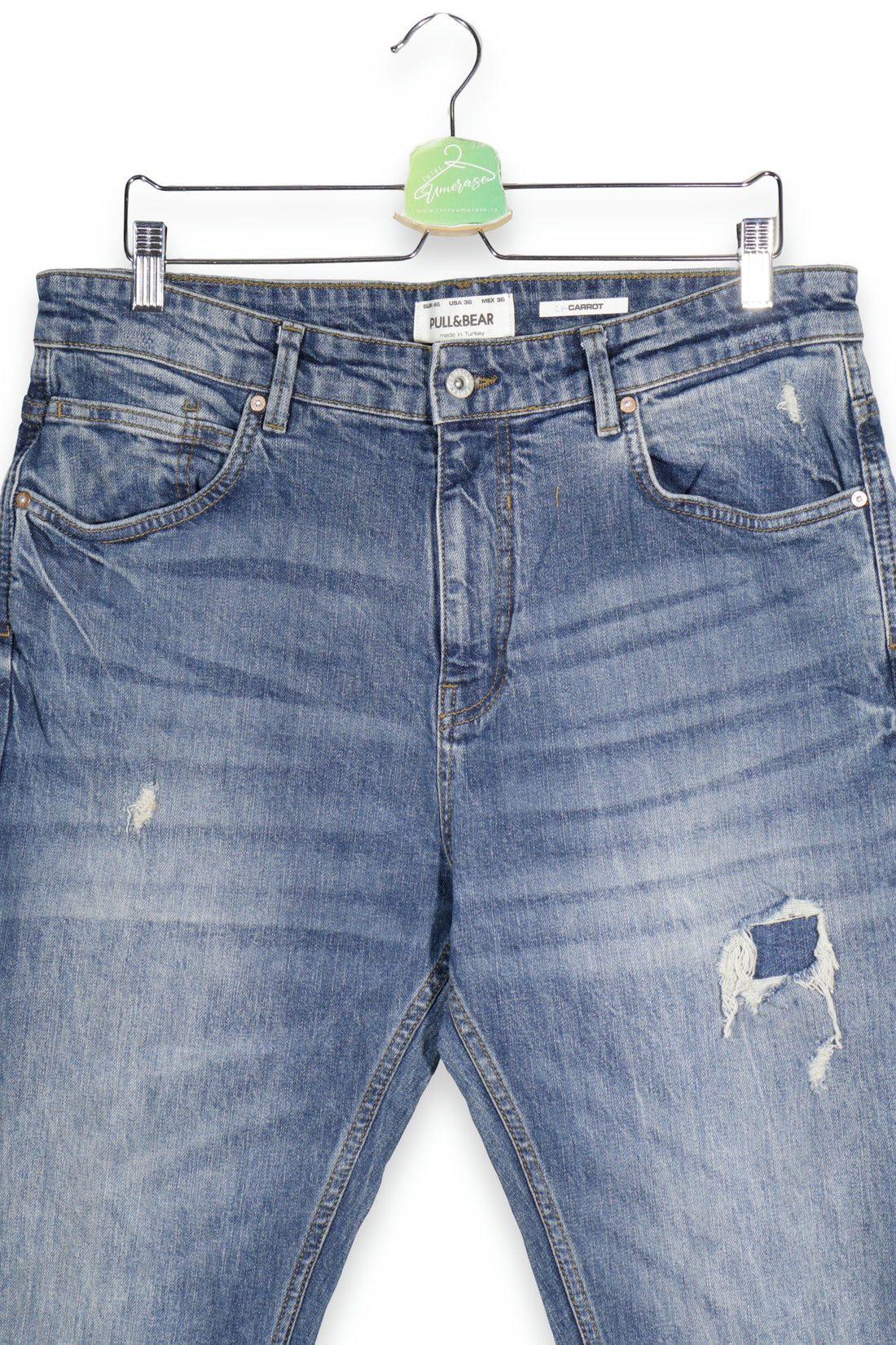 PULL&BEAR – blugi – detaliu – second-hand premium