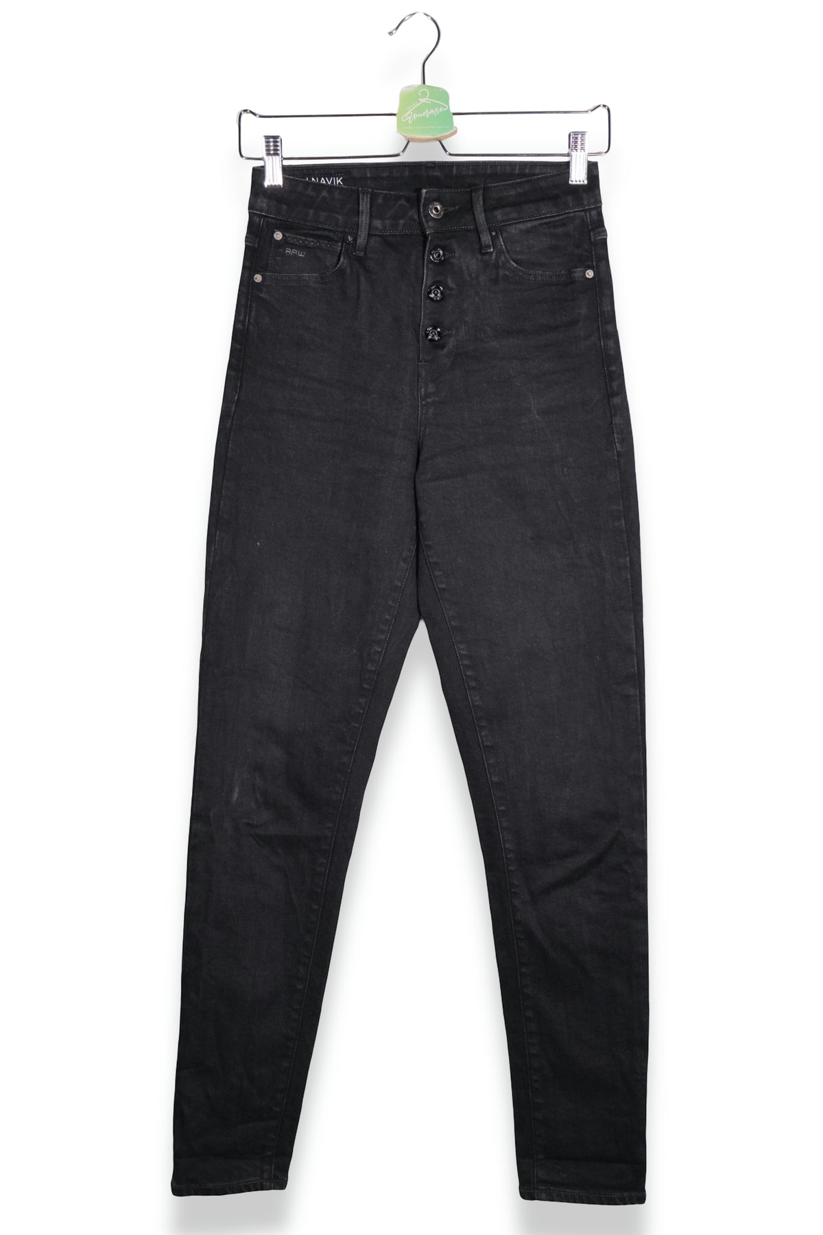 G-STAR RAW – blugi – vedere din față – second-hand premium