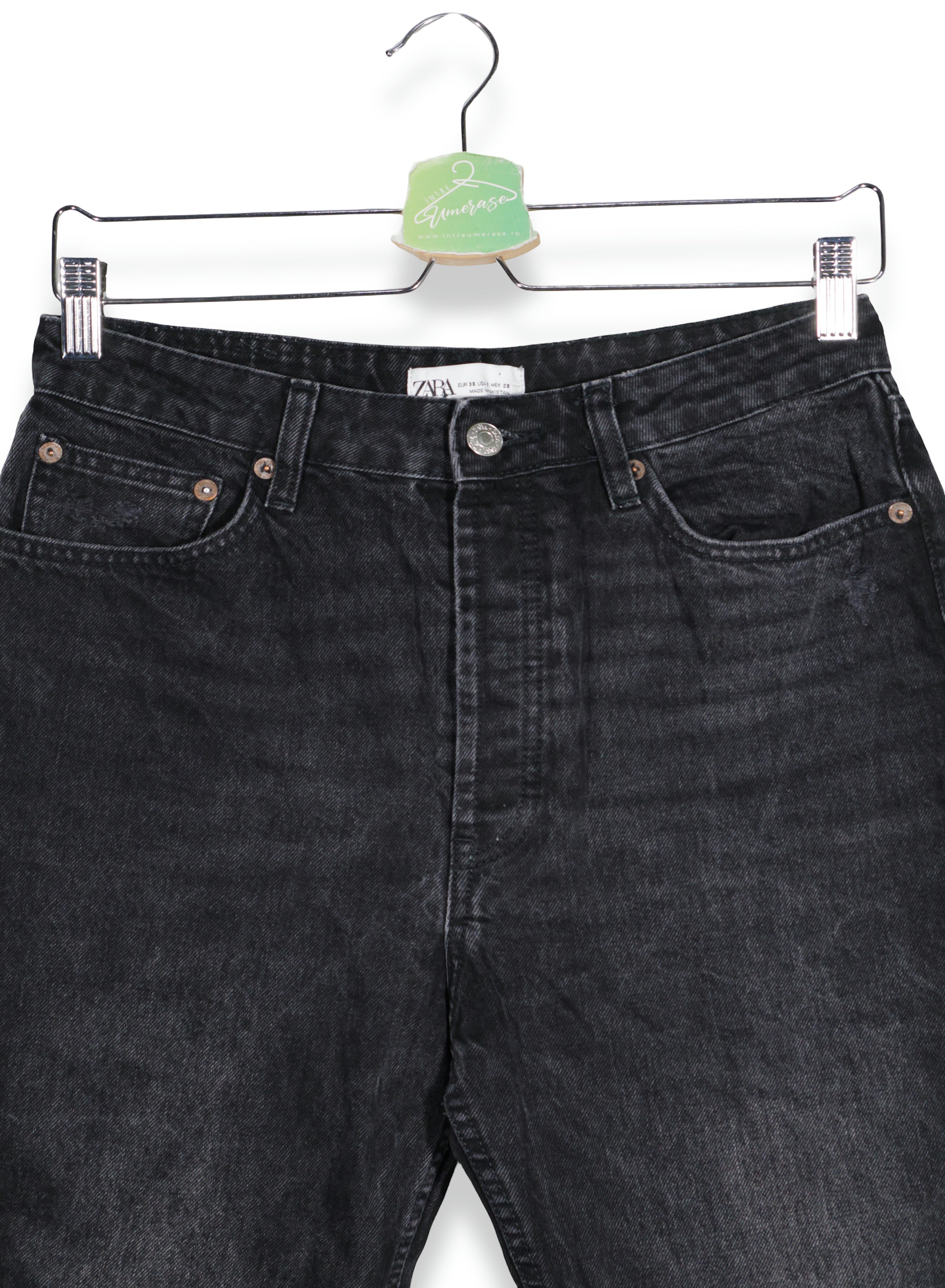 ZARA – blugi – detaliu – second-hand premium