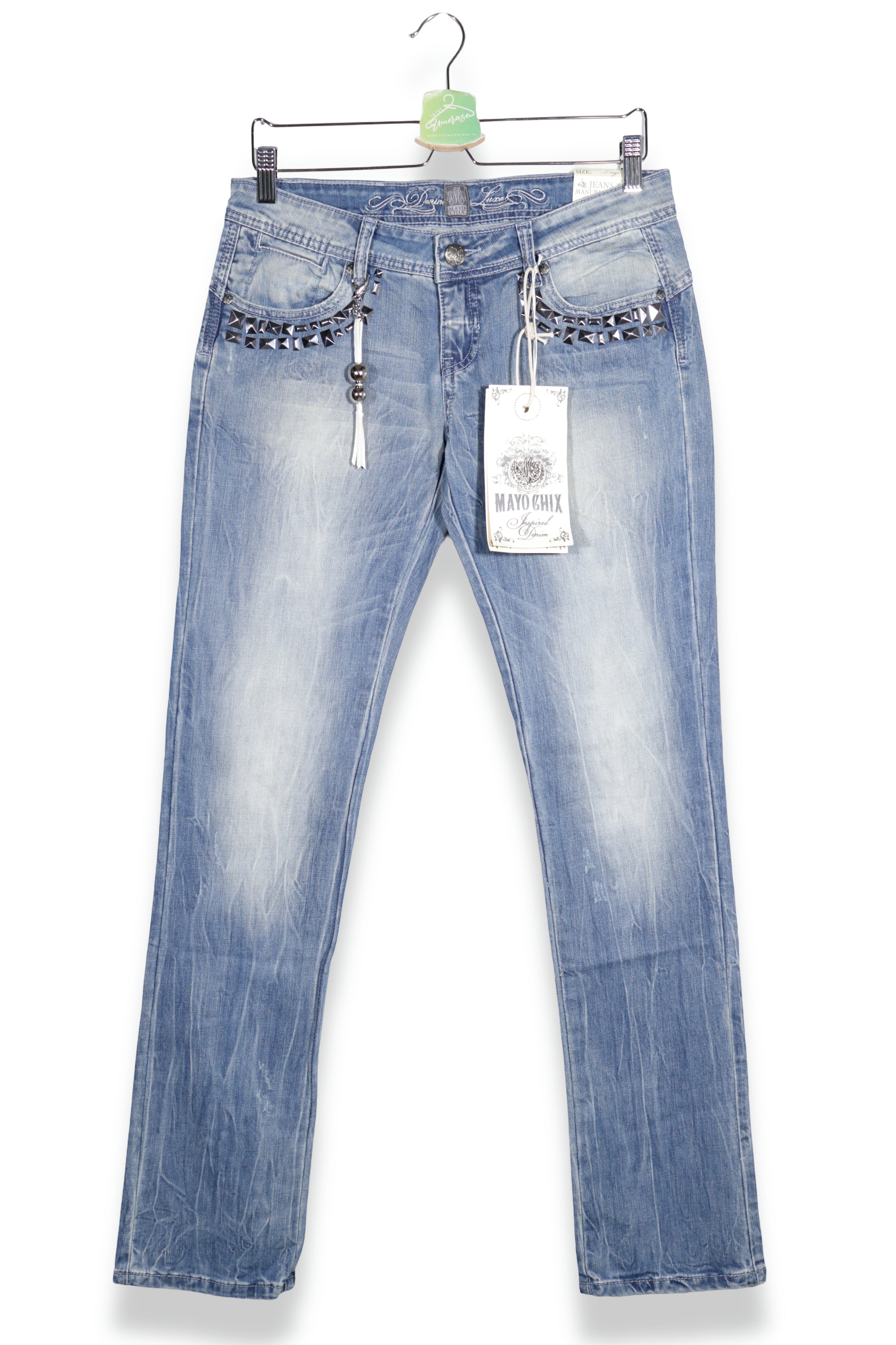 Mayo Chix – blugi – vedere din față – second-hand premium
