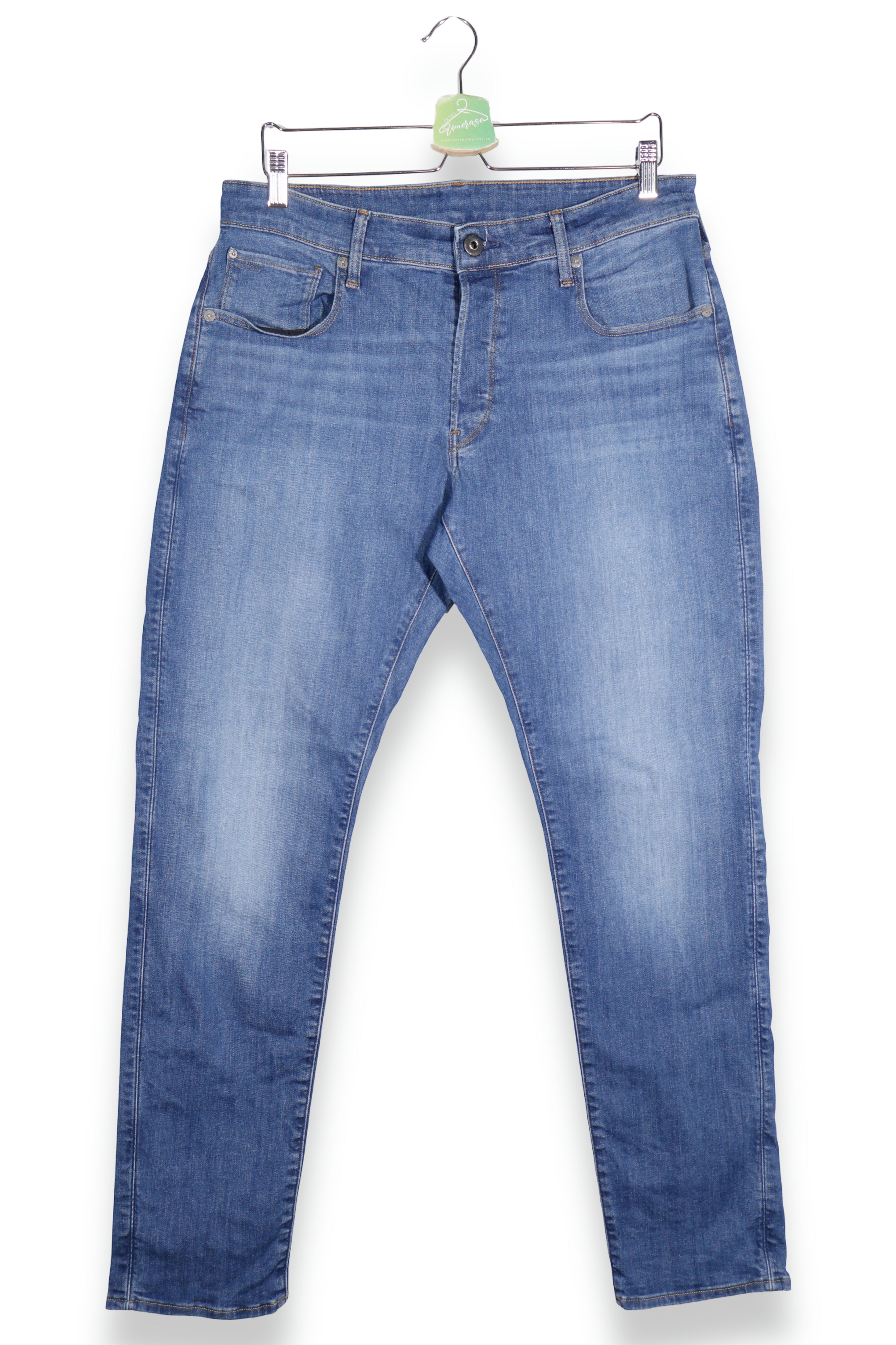G-STAR RAW – blugi – vedere din față – second-hand premium