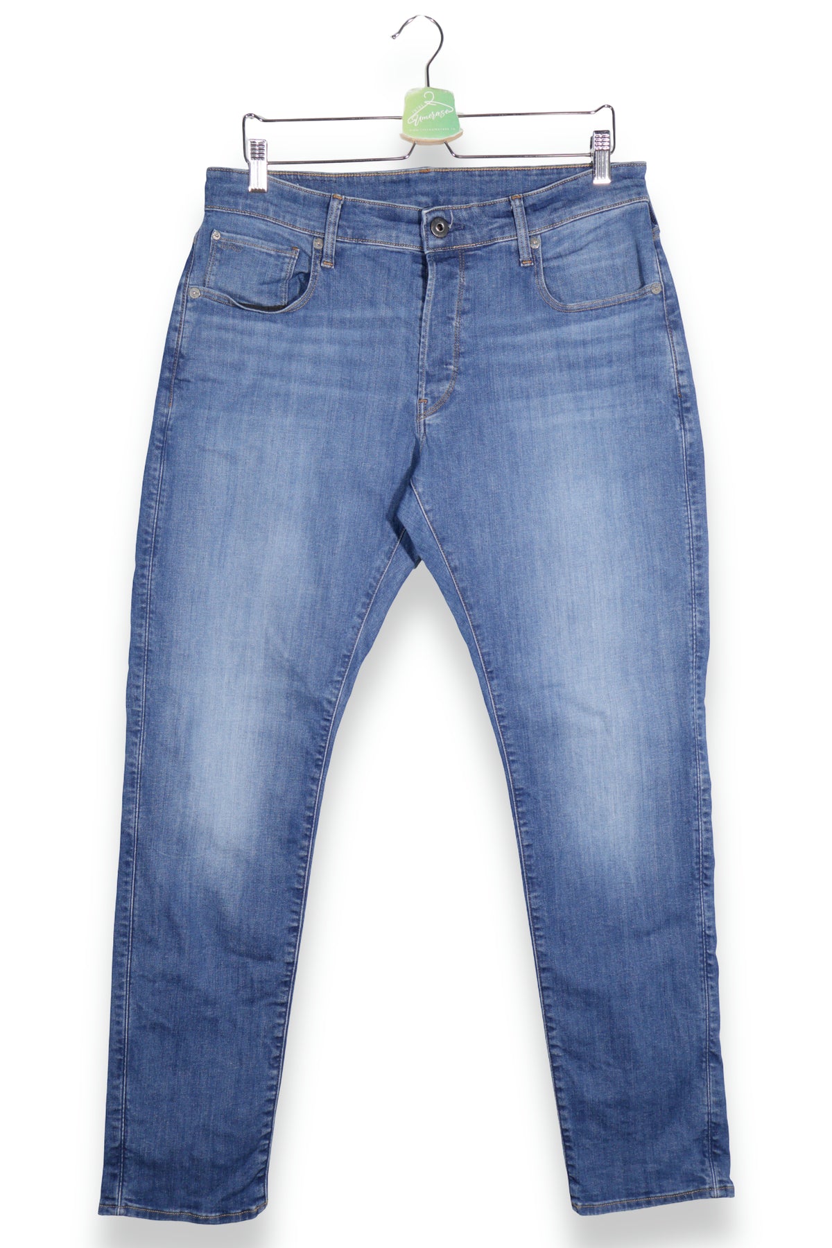 G-STAR RAW – blugi – vedere din față – second-hand premium