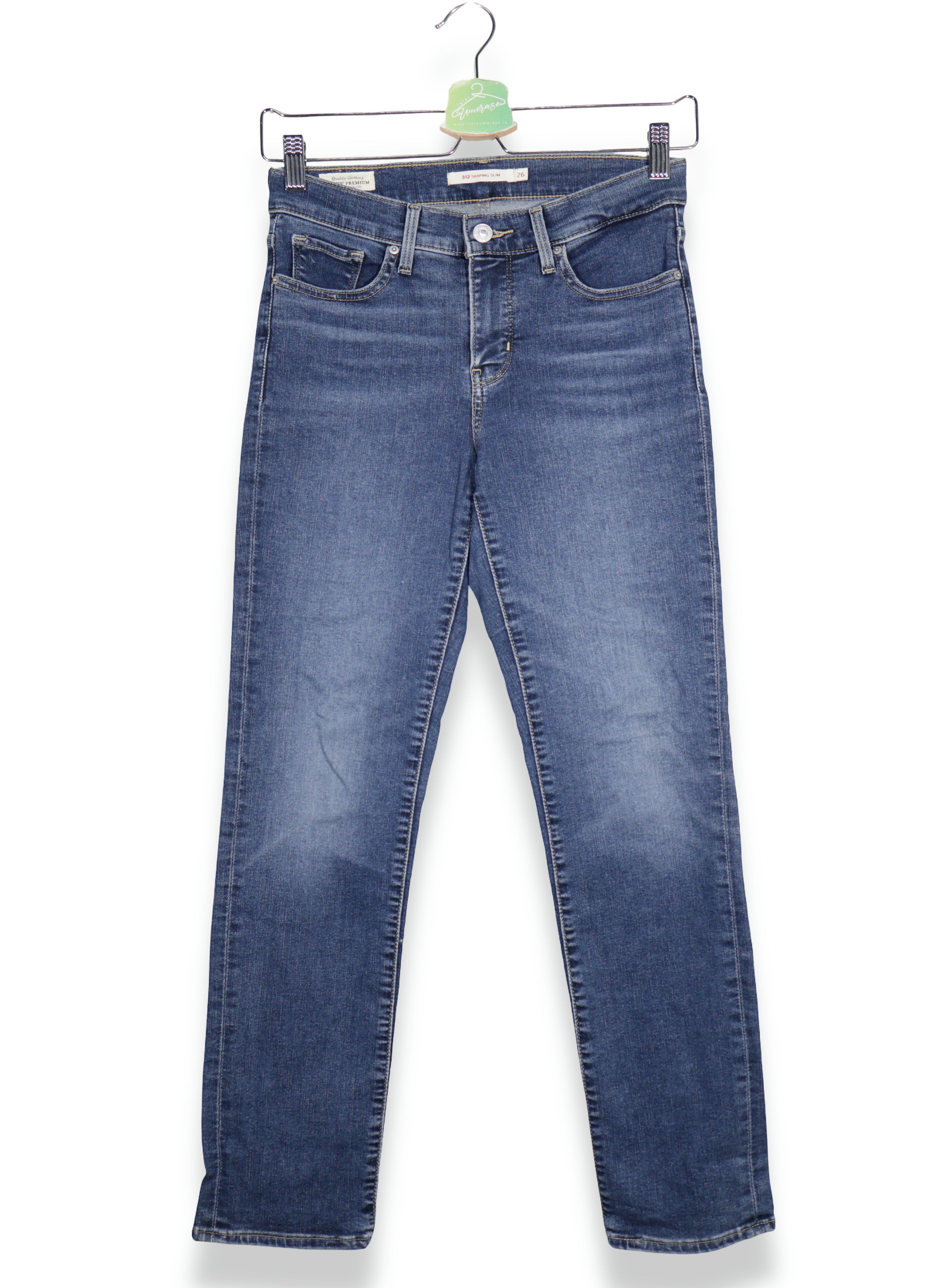 LEVI'S – blugi – vedere din față – second-hand premium