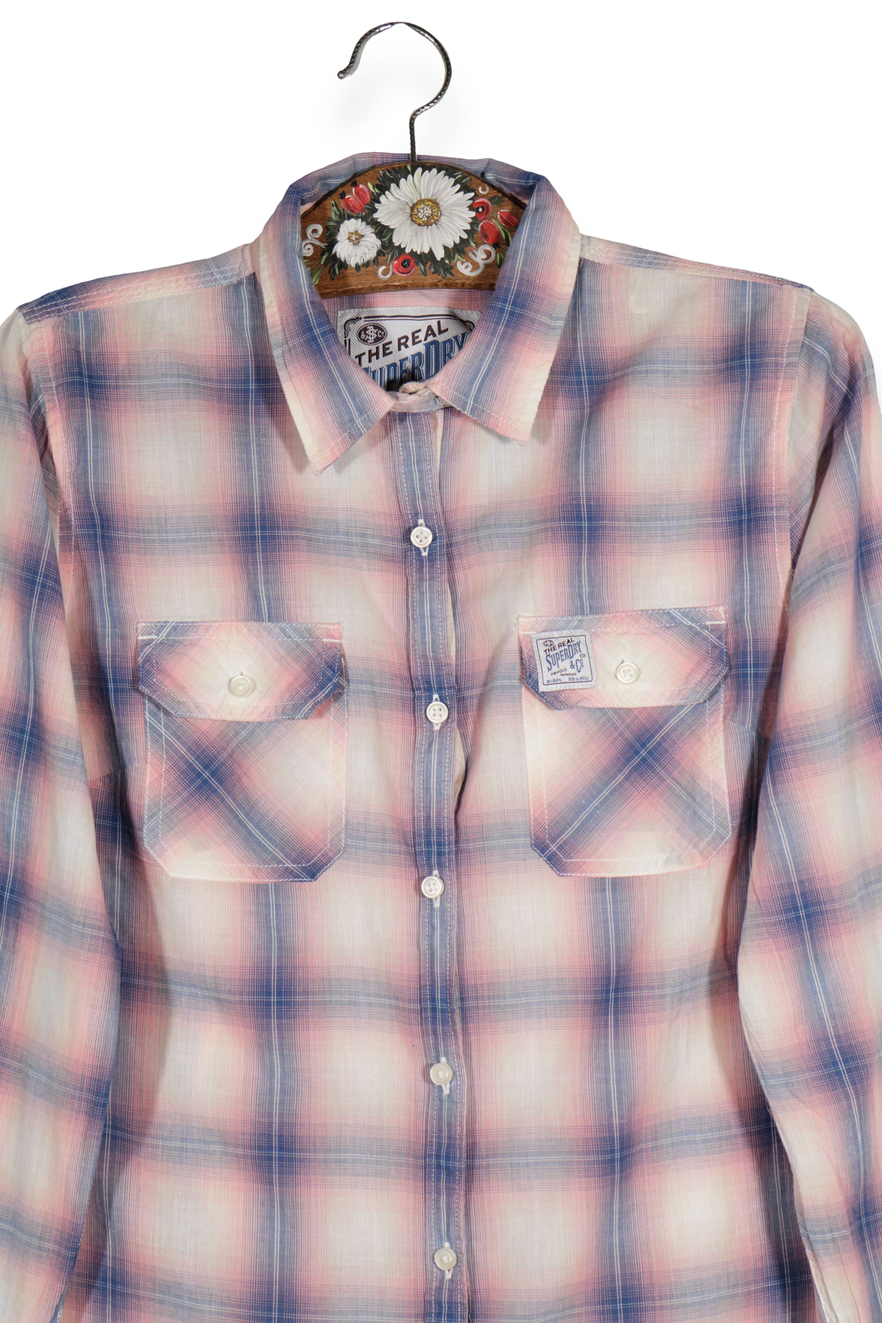 Superdry – cămașă – detaliu – second-hand premium