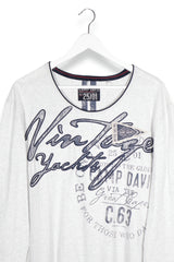 CAMP DAVID – bluză – detaliu – second-hand premium