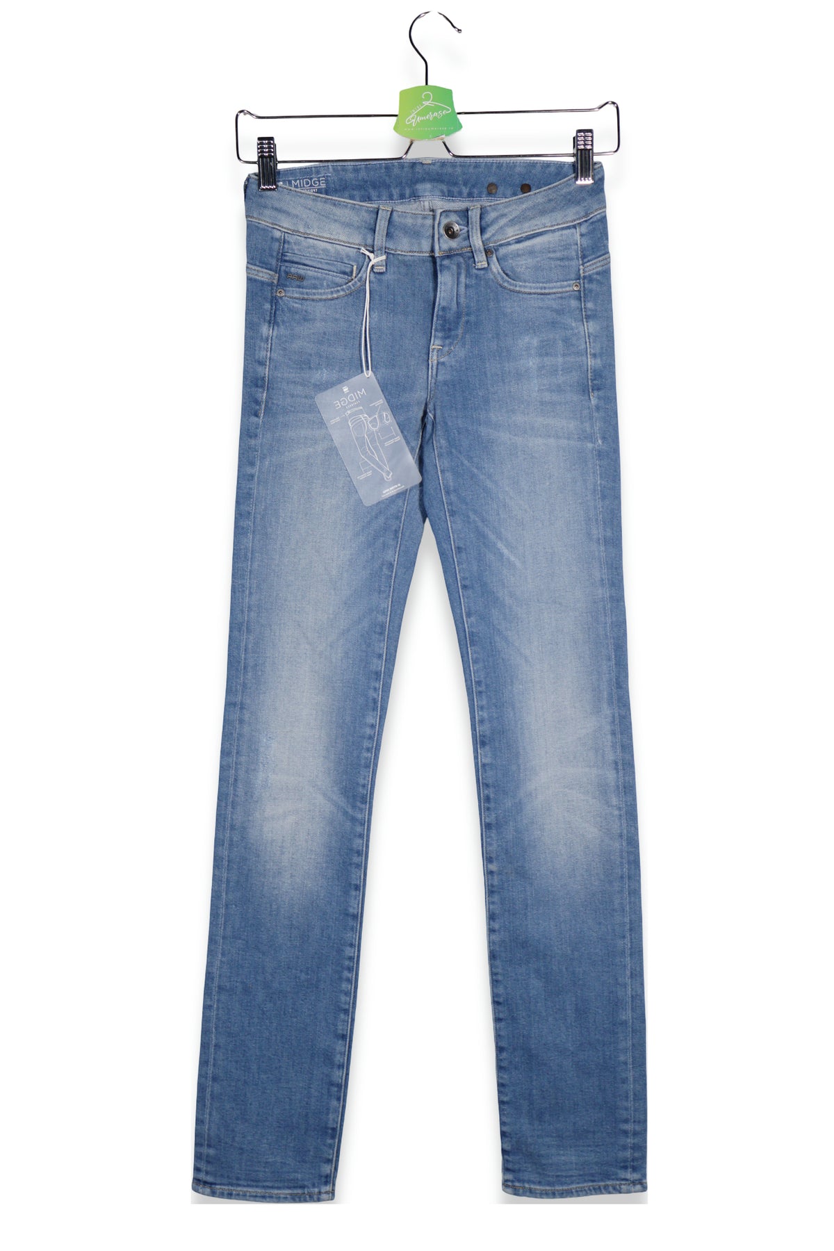 G-STAR RAW – blugi – vedere din față – second-hand premium