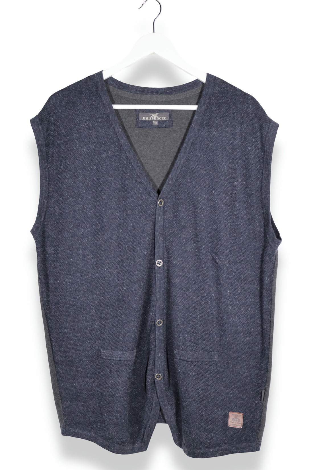 JIM SPENCER – vestă – vedere din față – second-hand premium