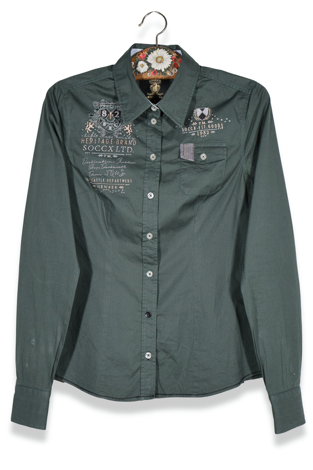 SOCCX – cămașă – vedere din față – second-hand premium
