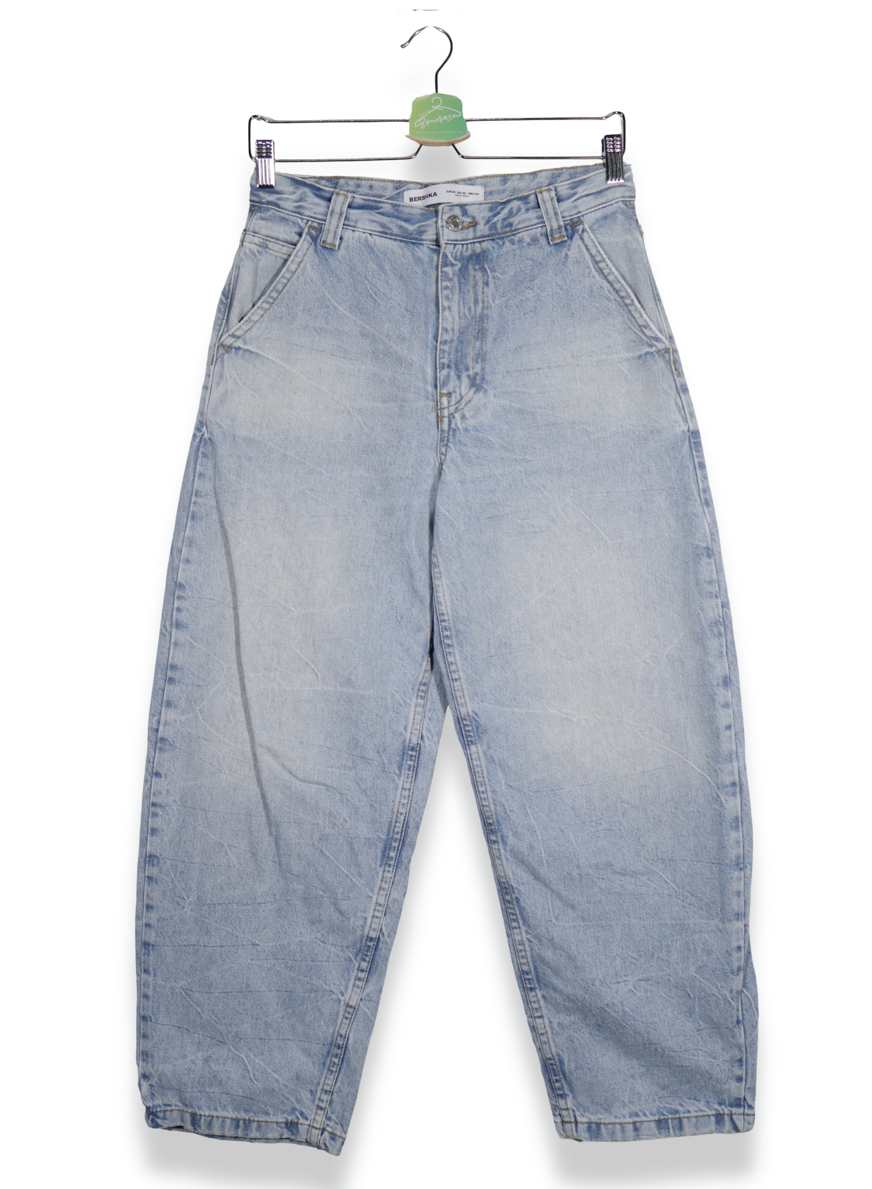 BERSHKA – blugi – vedere din față – second-hand premium