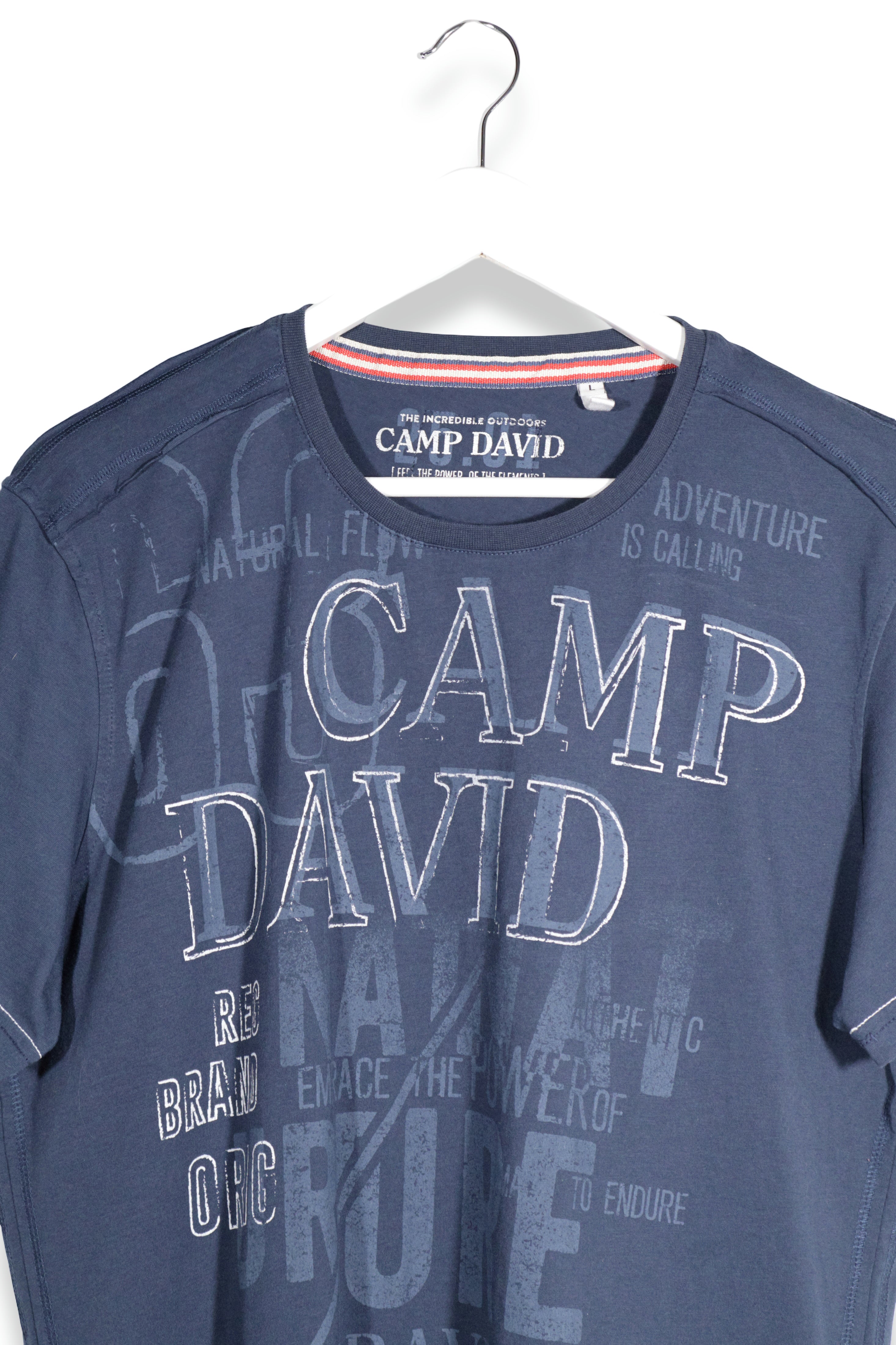 Camp David – tricou – detaliu – second-hand premium