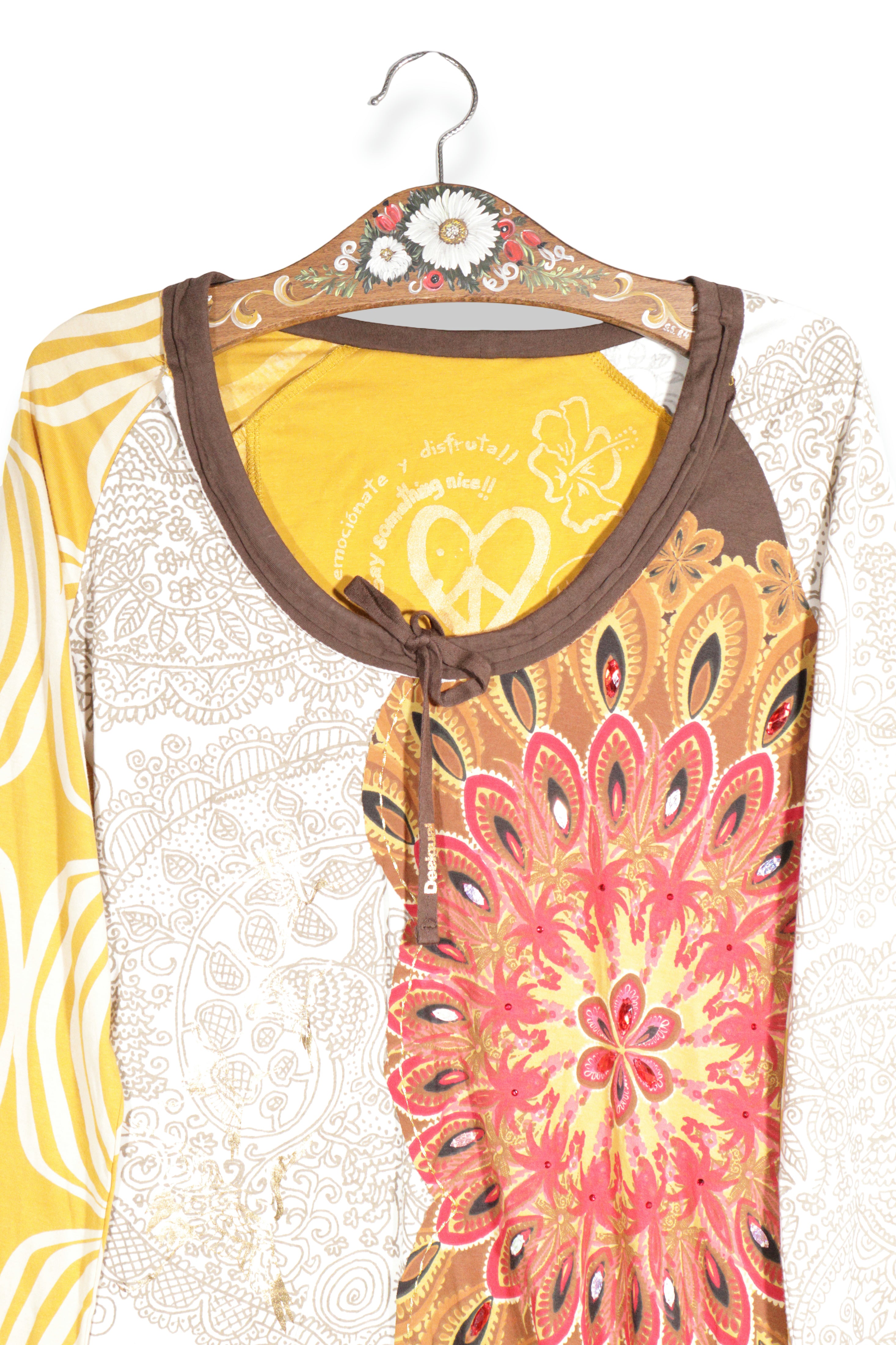 Desigual – bluză – detaliu – second-hand premium