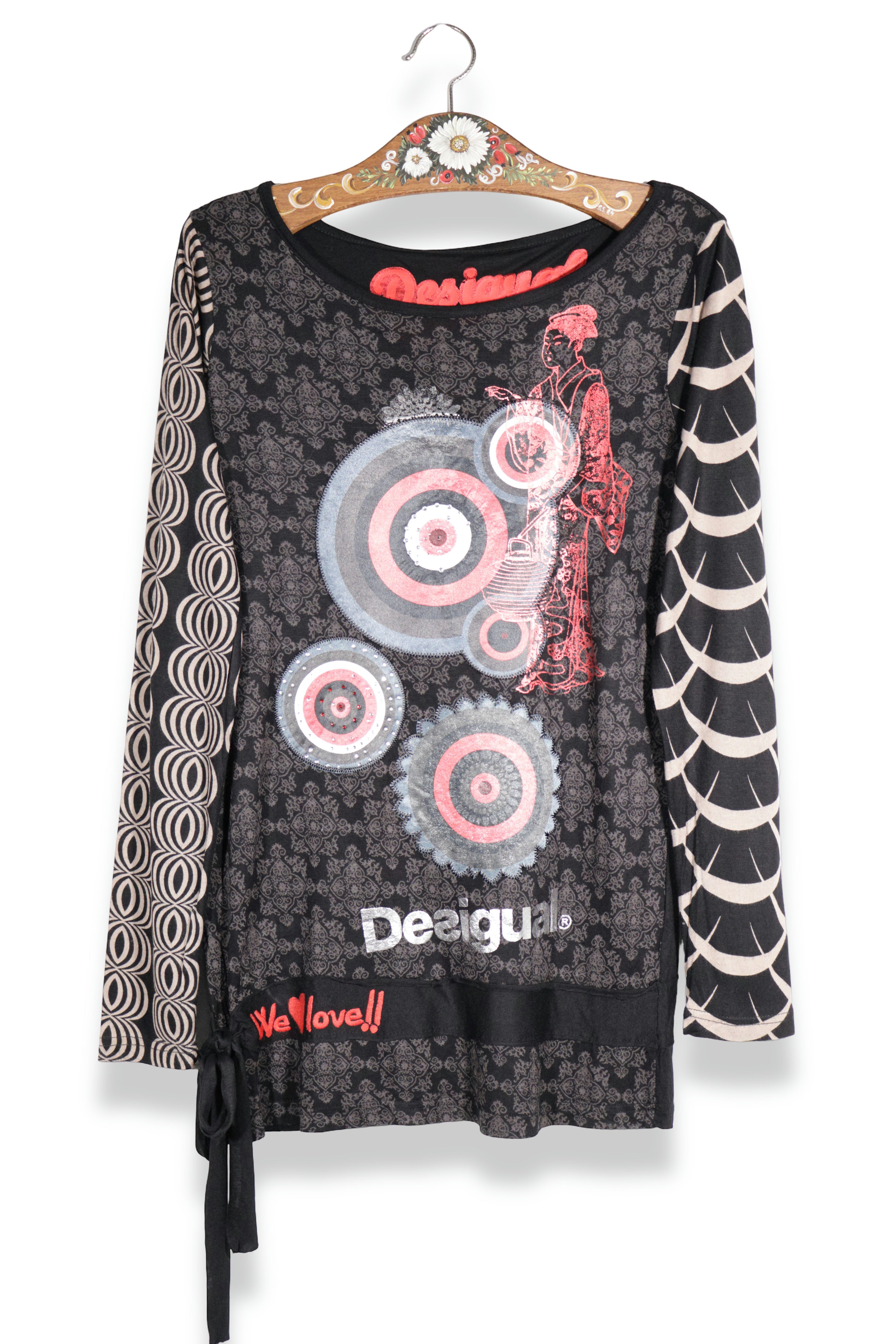 Desigual – bluză – vedere din față – second-hand premium