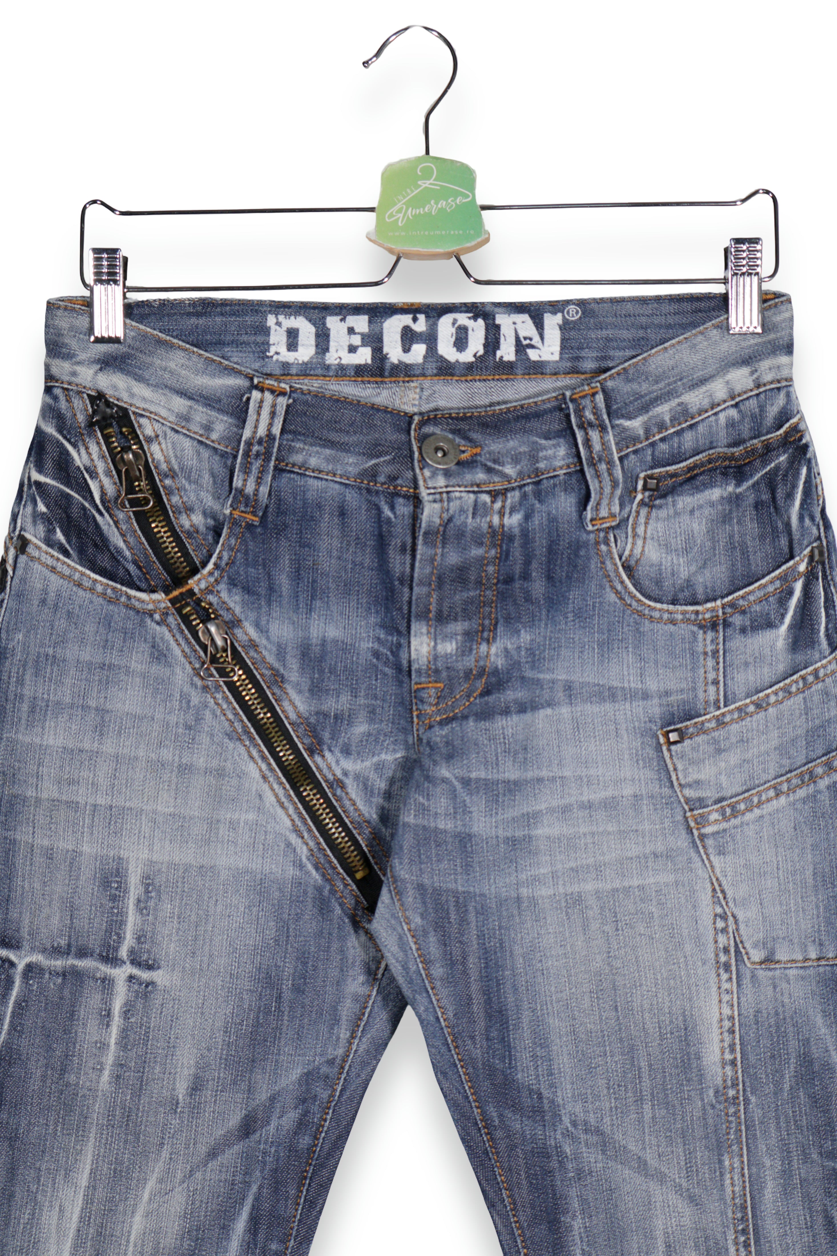 DECON – blugi – detaliu – second-hand premium