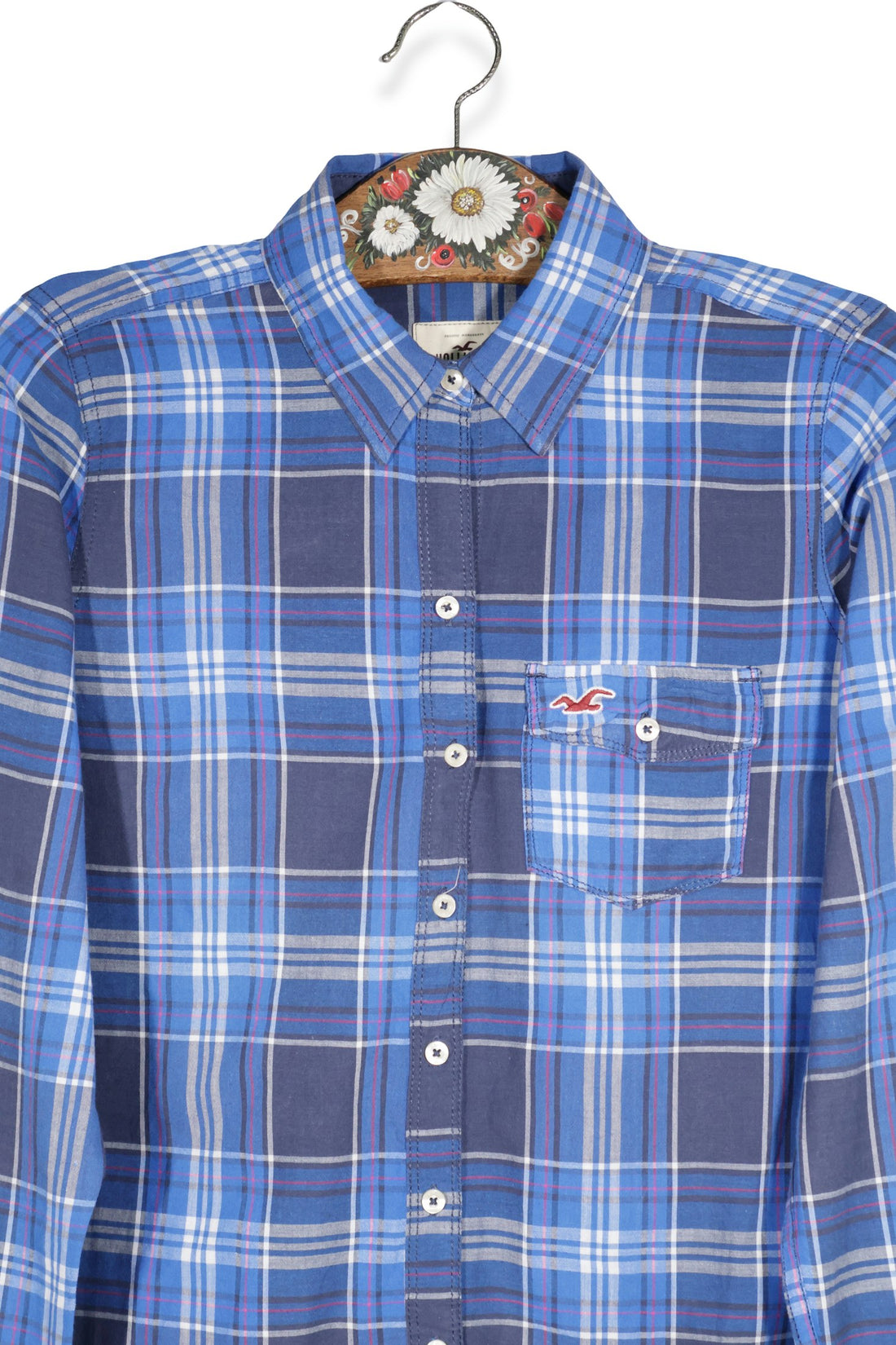 HOLLISTER – cămașă – detaliu – second-hand premium