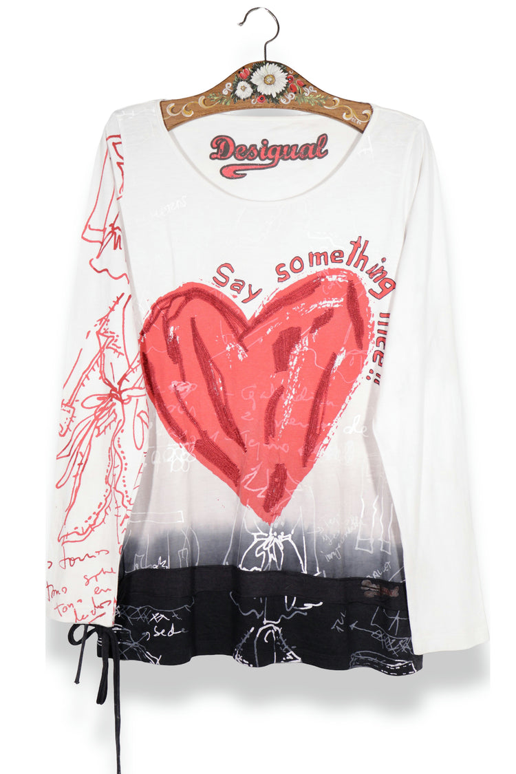 Desigual – bluză – vedere din față – second-hand premium