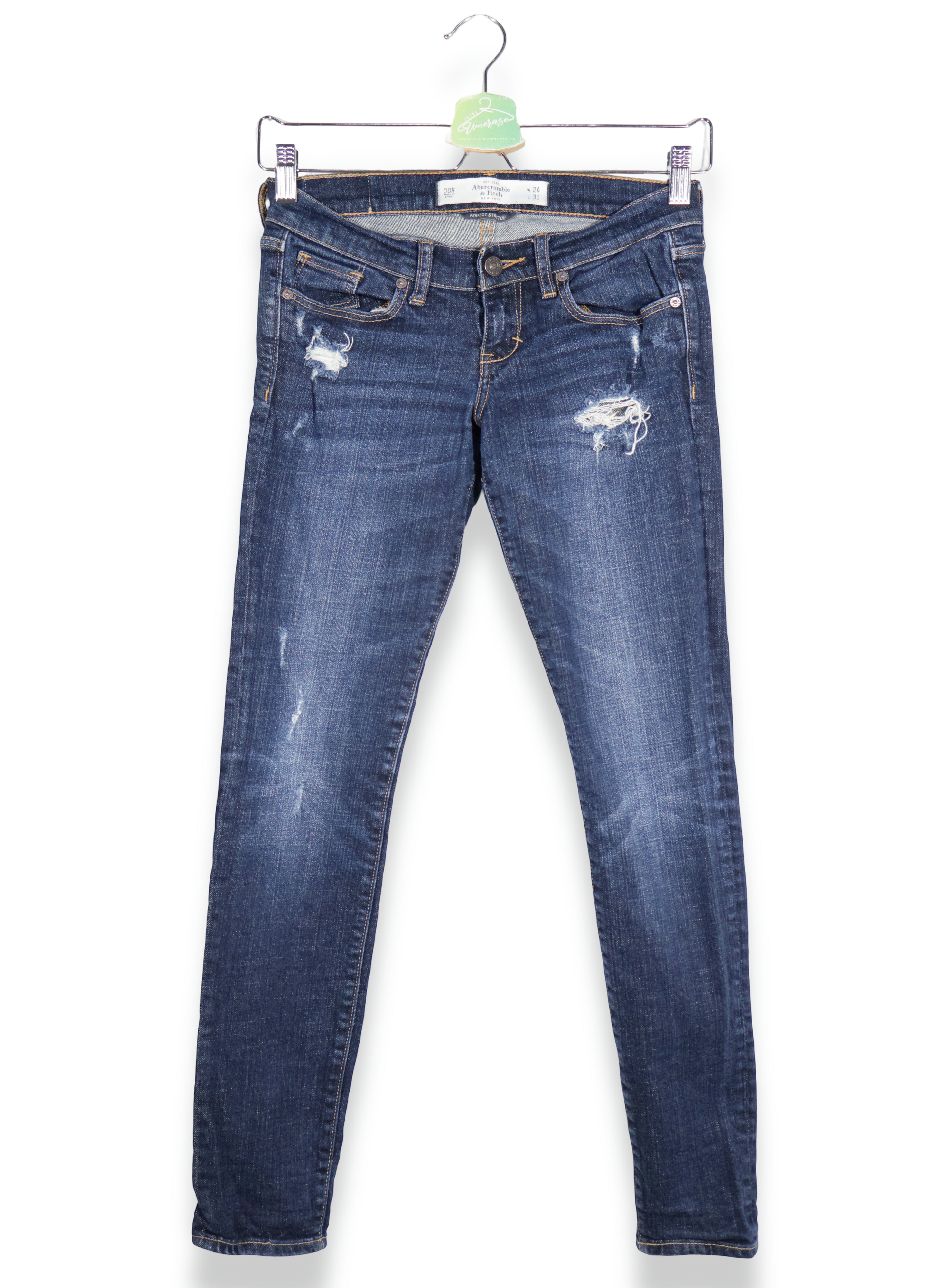 Abercrombie & Fitch – blugi – vedere din față – second-hand premium