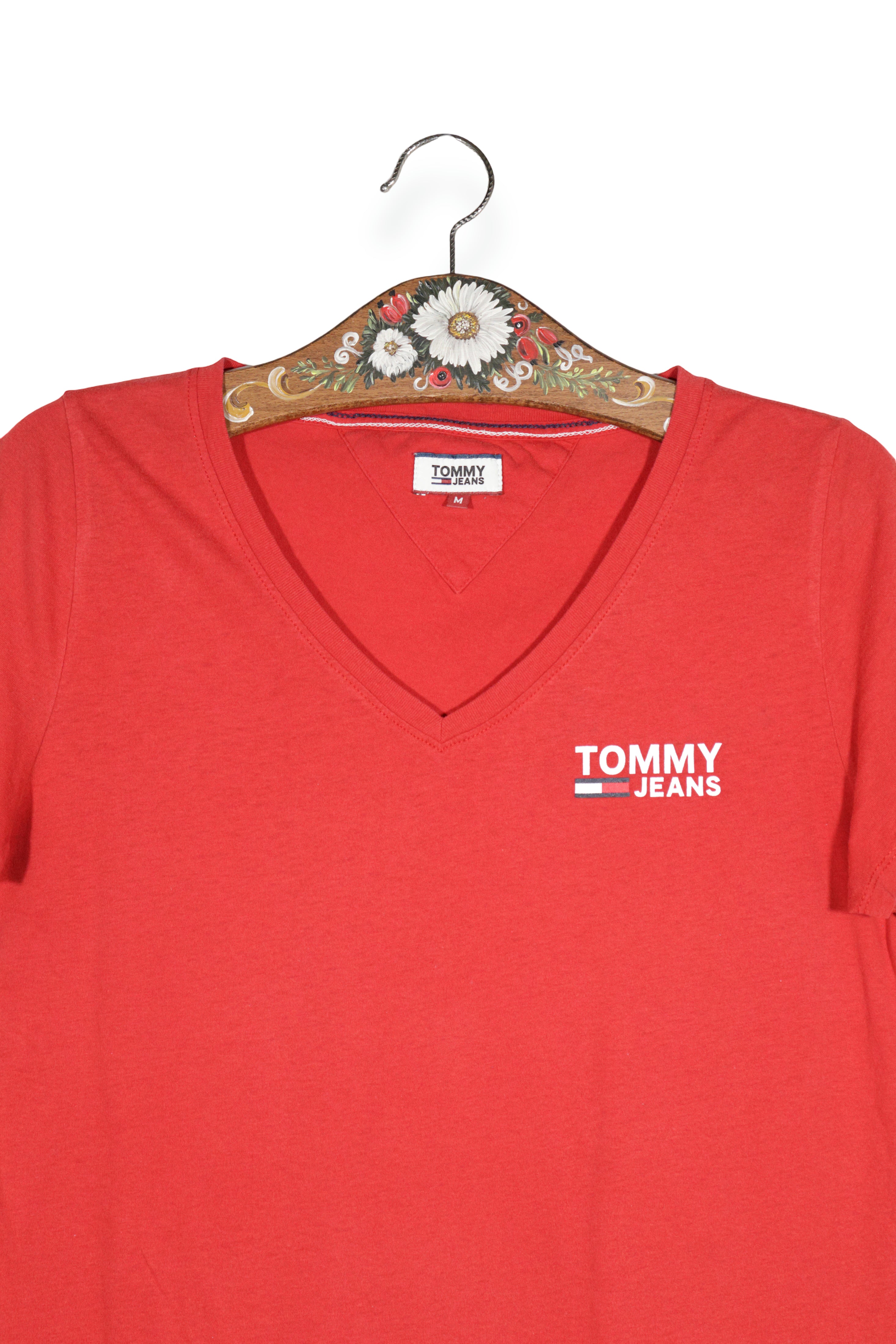 TOMMY Jeans – tricou – detaliu – second-hand premium