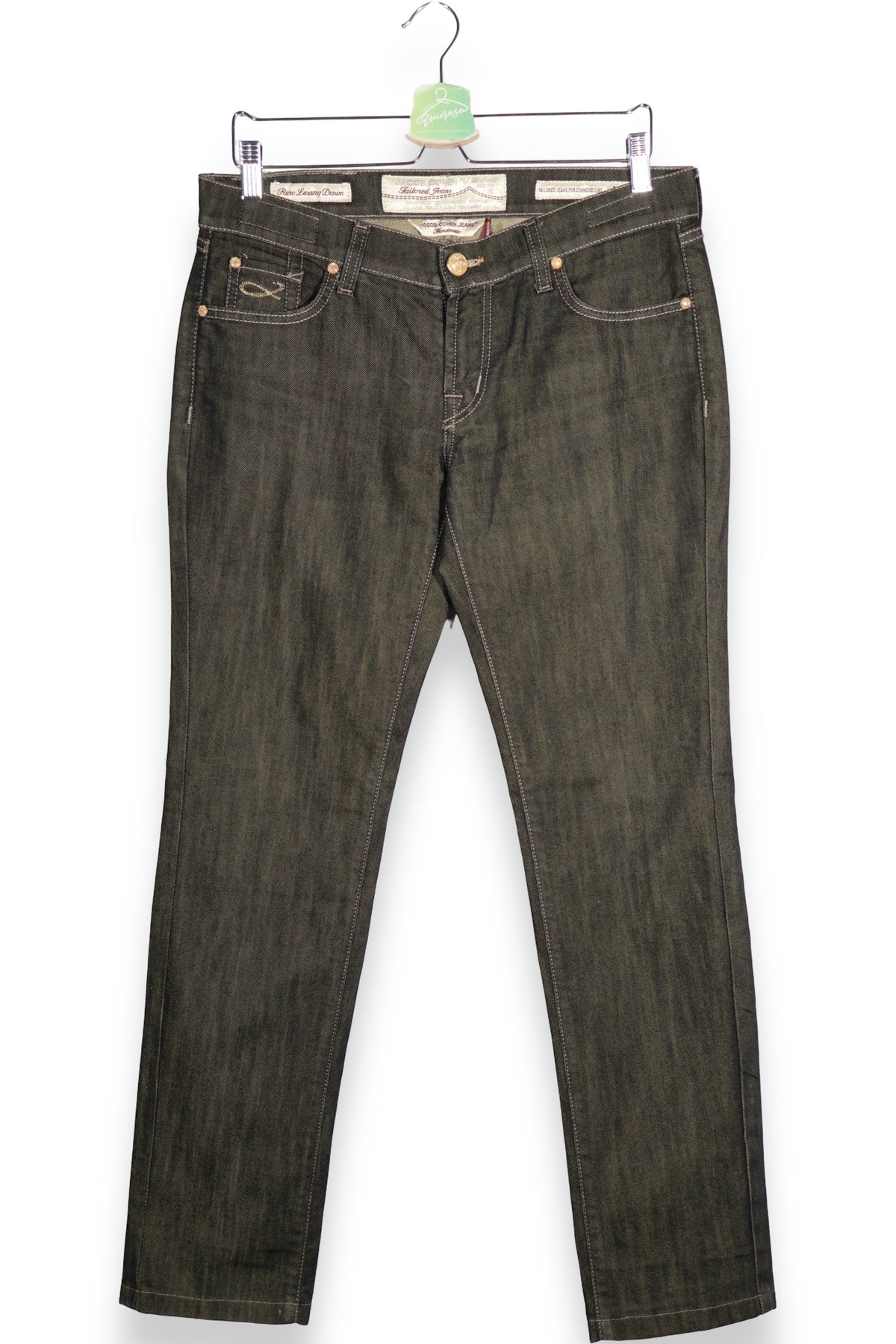 Jacob Cohen – blugi – vedere din față – second-hand premium