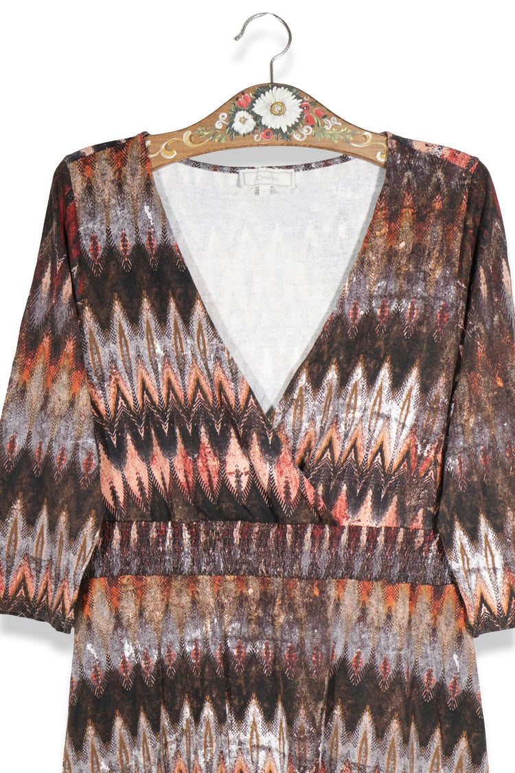 CREAM – rochie – detaliu – second-hand premium