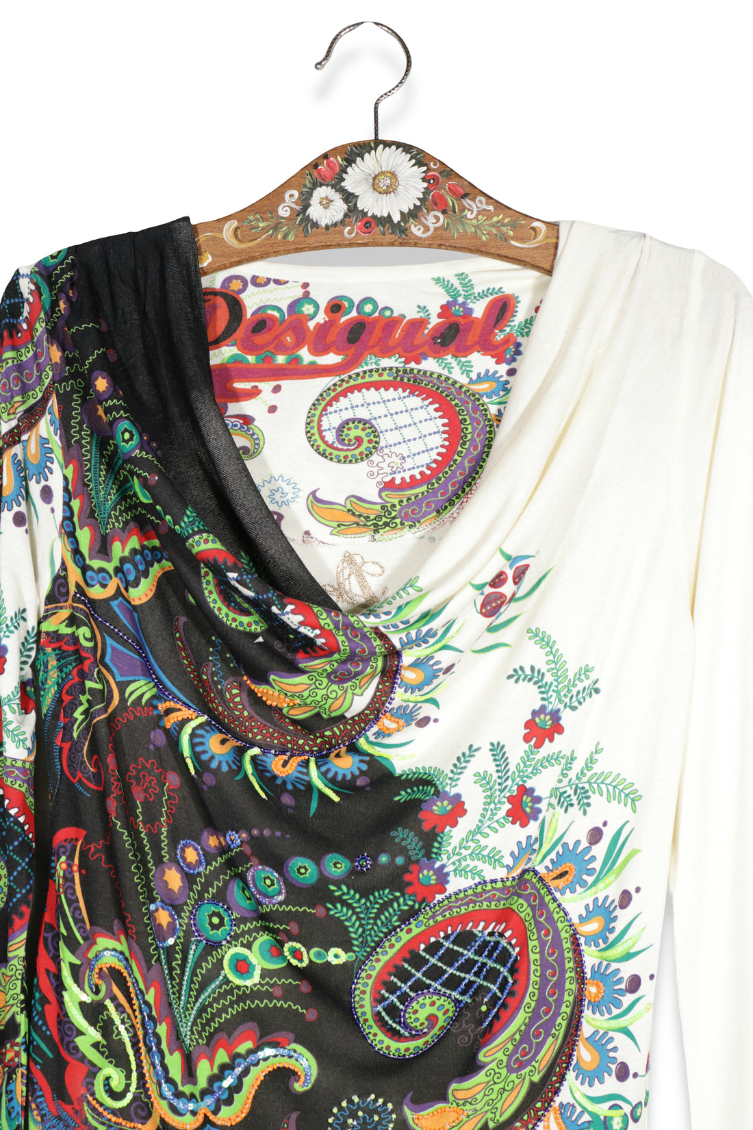 Desigual – bluză – detaliu – second-hand premium