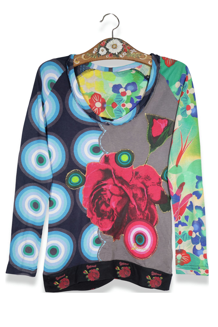 Desigual – bluză – vedere din față – second-hand premium
