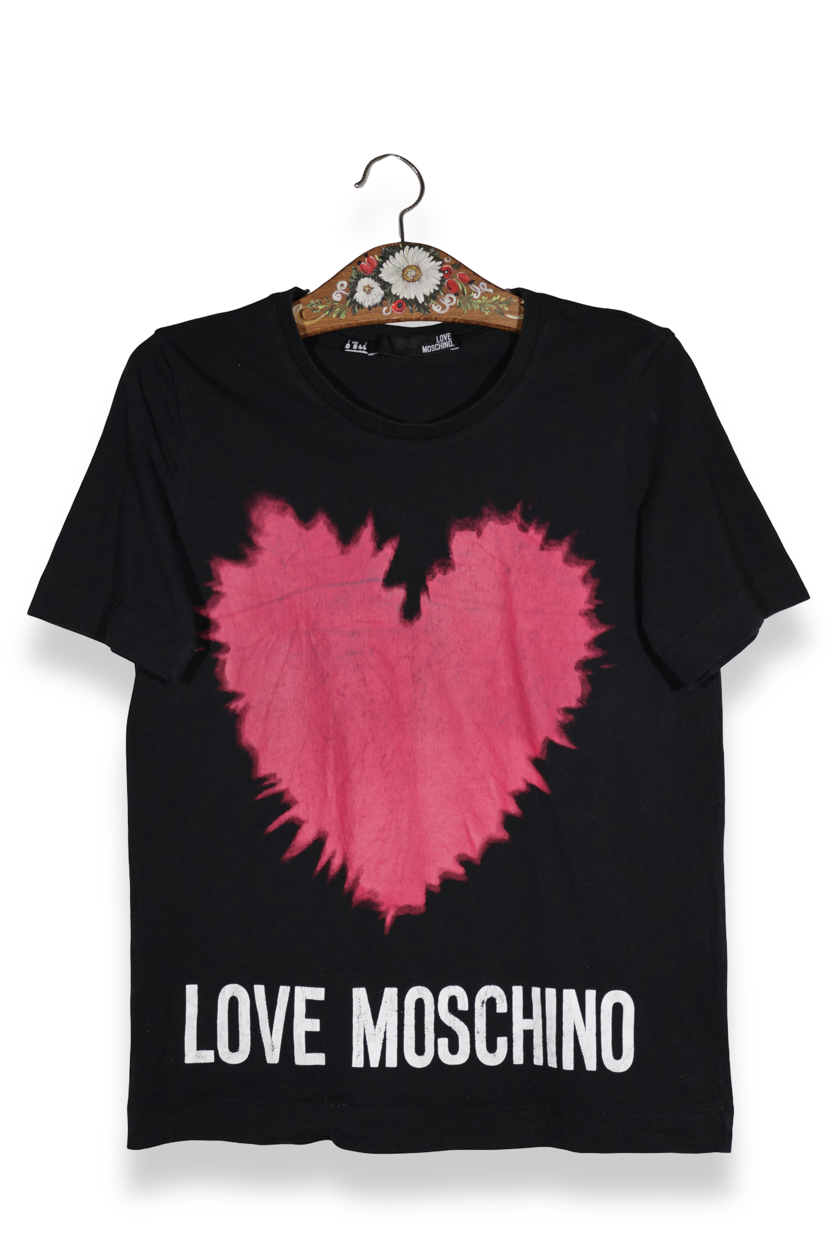 LOVE MOSCHINO – tricou – vedere din față – second-hand premium