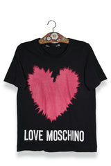 LOVE MOSCHINO – tricou – vedere din față – second-hand premium