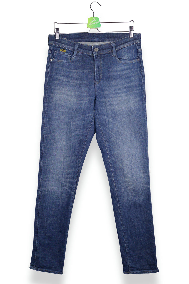 G-STAR RAW – blugi – vedere din față – second-hand premium