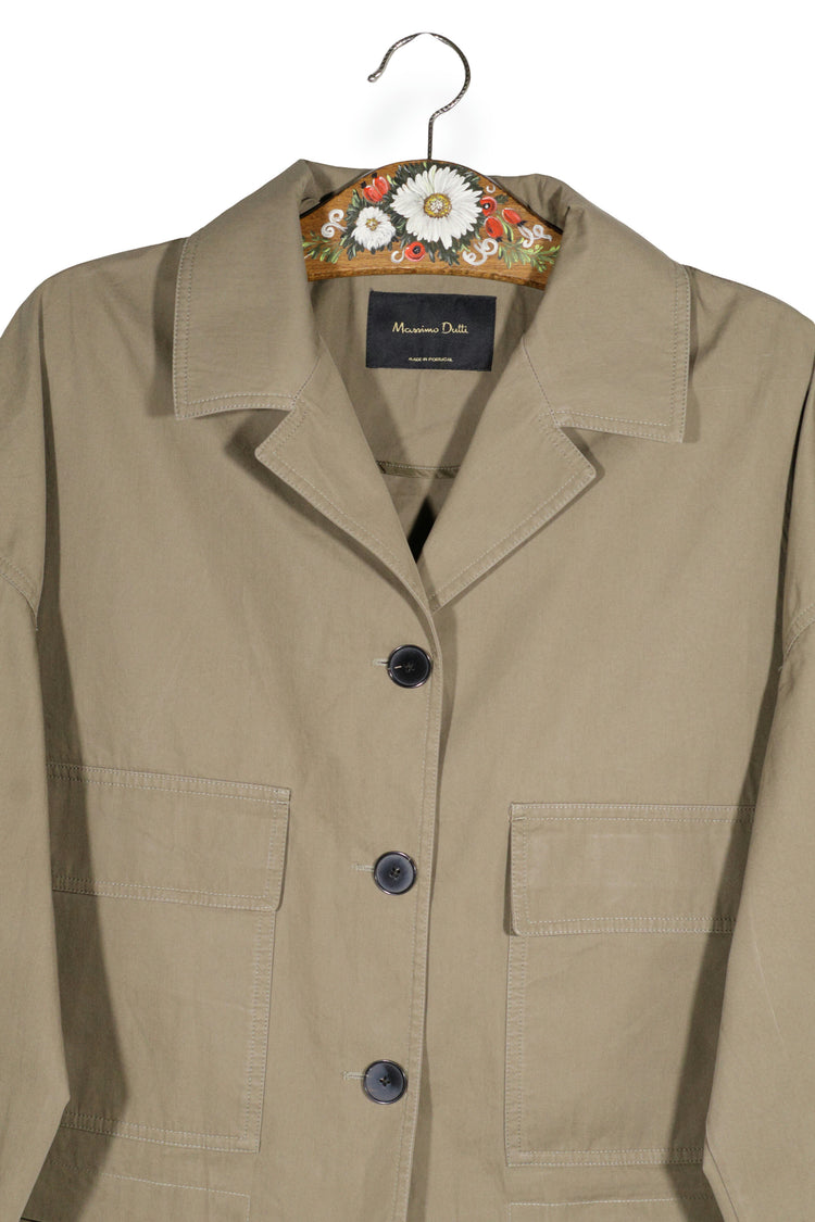Massimo Dutti – geacă – detaliu – second-hand premium