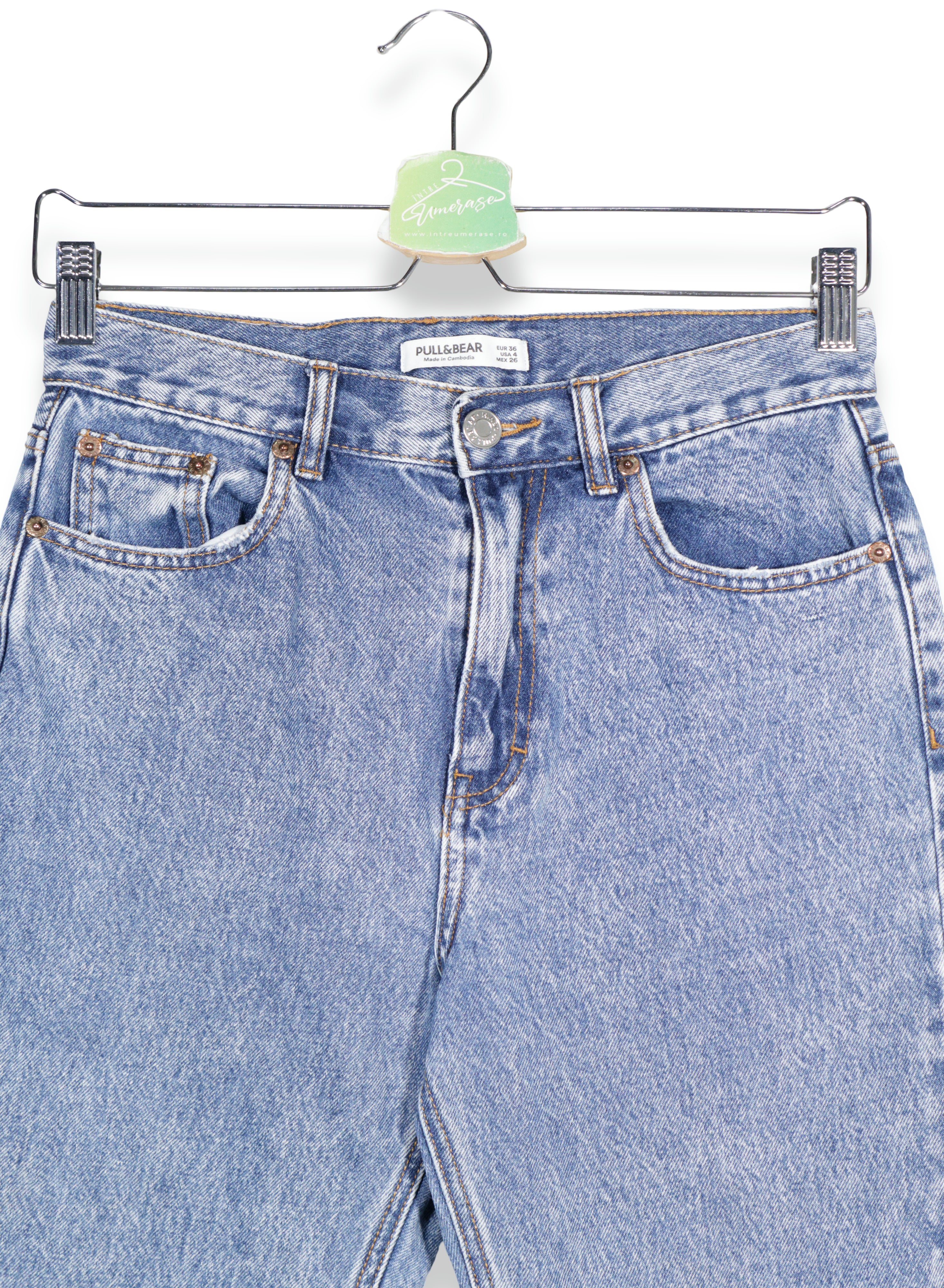 PULL&BEAR – blugi – detaliu – second-hand premium